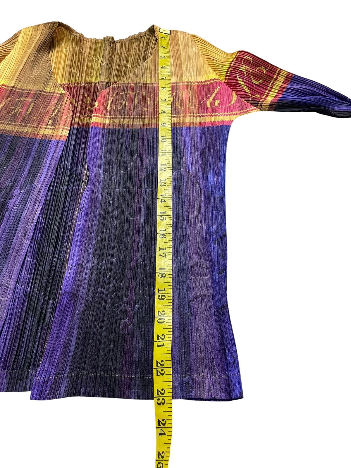 Pleats Please Issey Miyake Pleats Please Issey Miyake Pleated Cardign Mulcolor Size L / US 10 / IT 46 - 6 Thumbnail