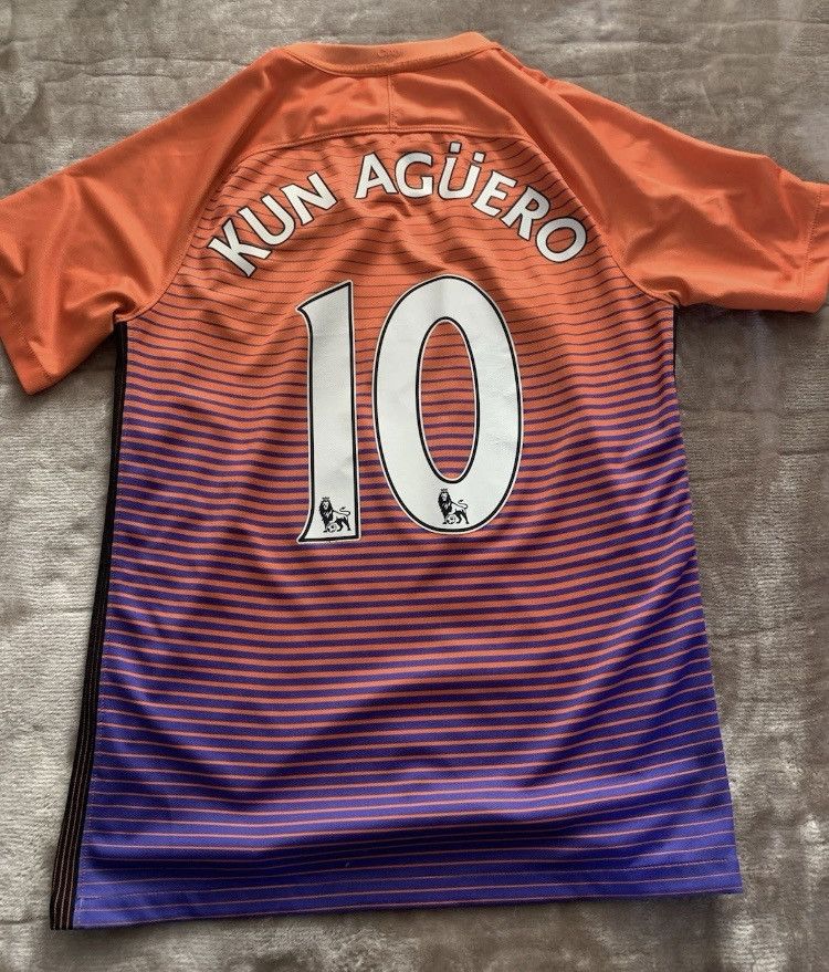 Nike Aguero jersey manchester city Size US S / EU 44-46 / 1 - 1 Thumbnail