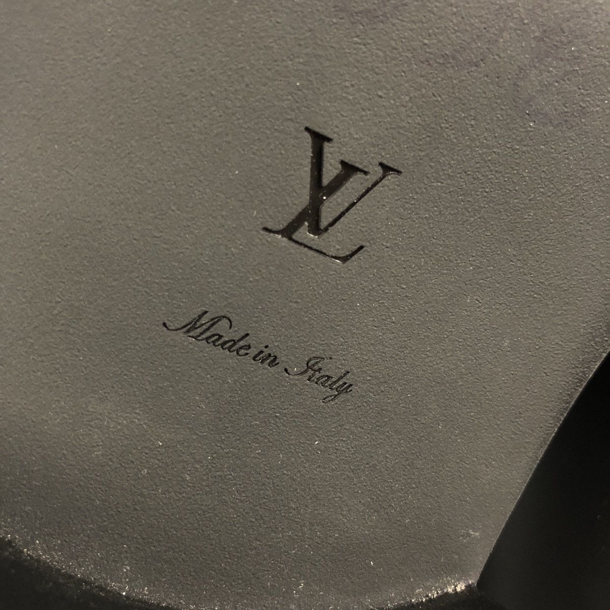 Louis Vuitton Calfskin Chain Academy Loafers
