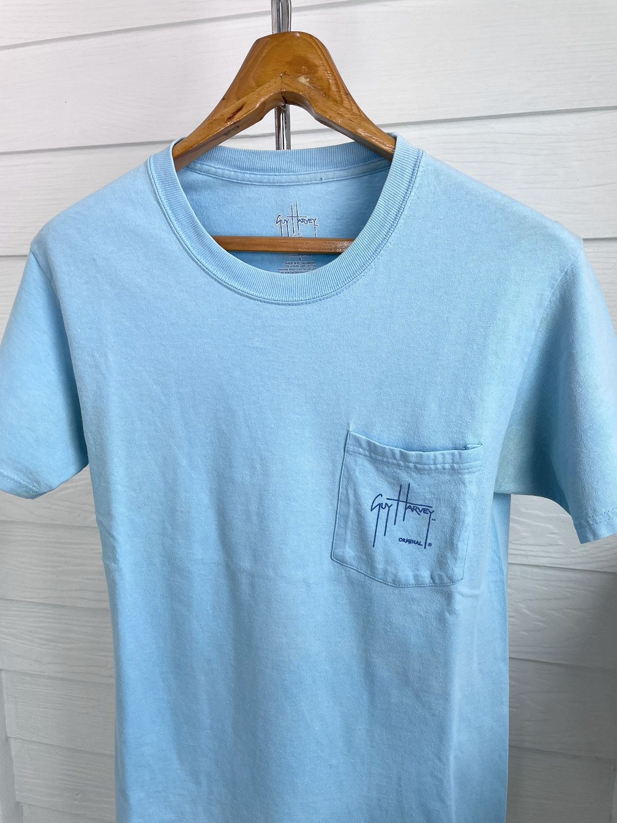 Guy Harvey × Vintage VINTAGE 2006 GUY HARVEY POCKET TEE Size US S / EU 44-46 / 1 - 5 Thumbnail