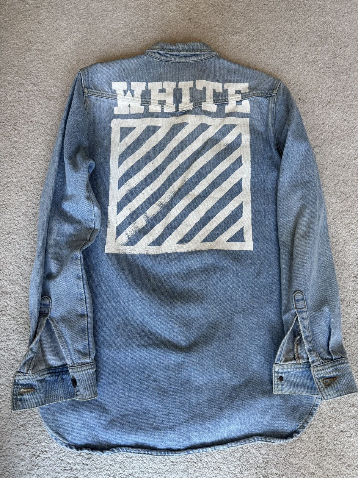 Off-White Off white Jeans Button Up Size US S / EU 44-46 / 1 - 1 Thumbnail