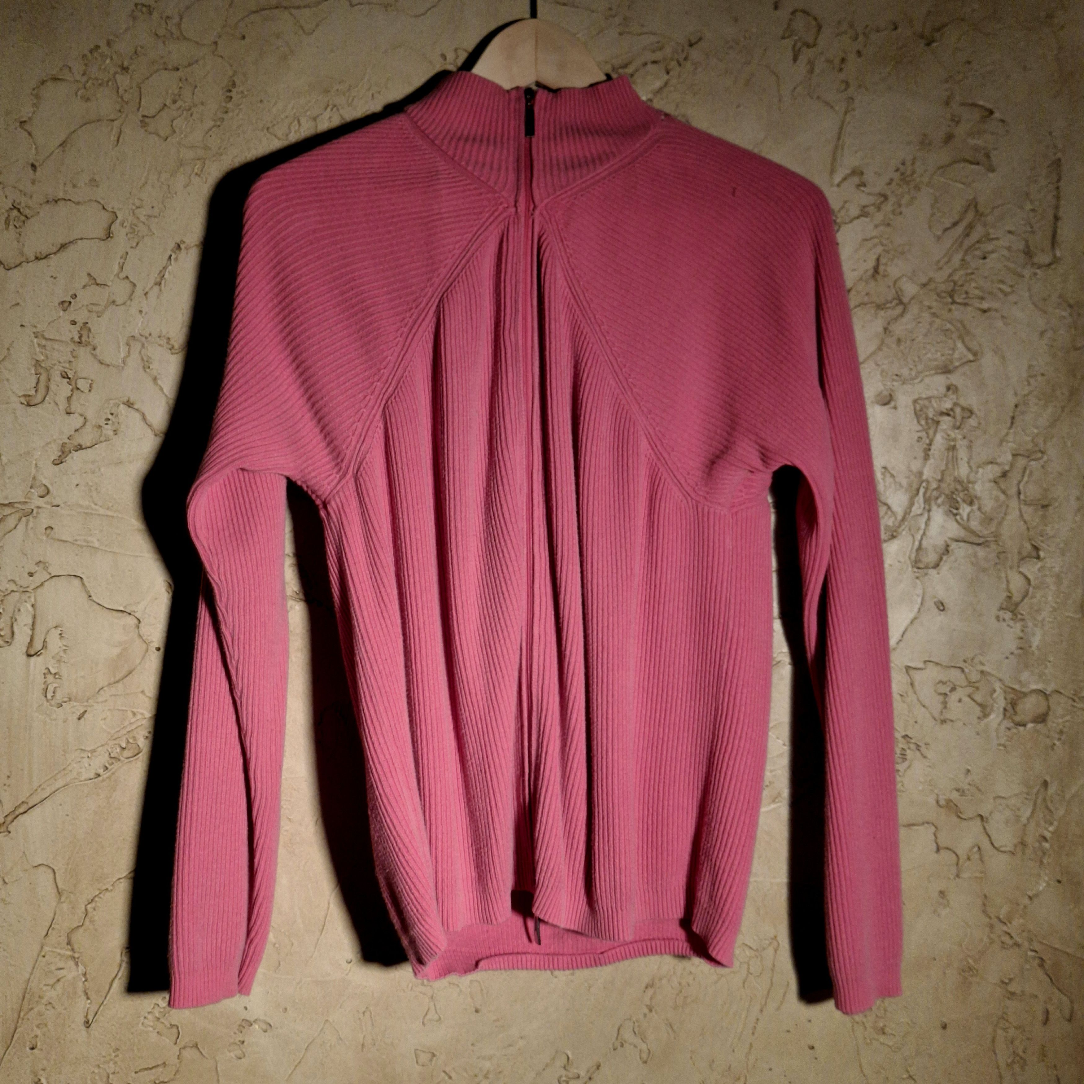 Liz Claiborne liz claiborne pink workout wear zip up Size L / US 10 / IT 46 - 1 Thumbnail
