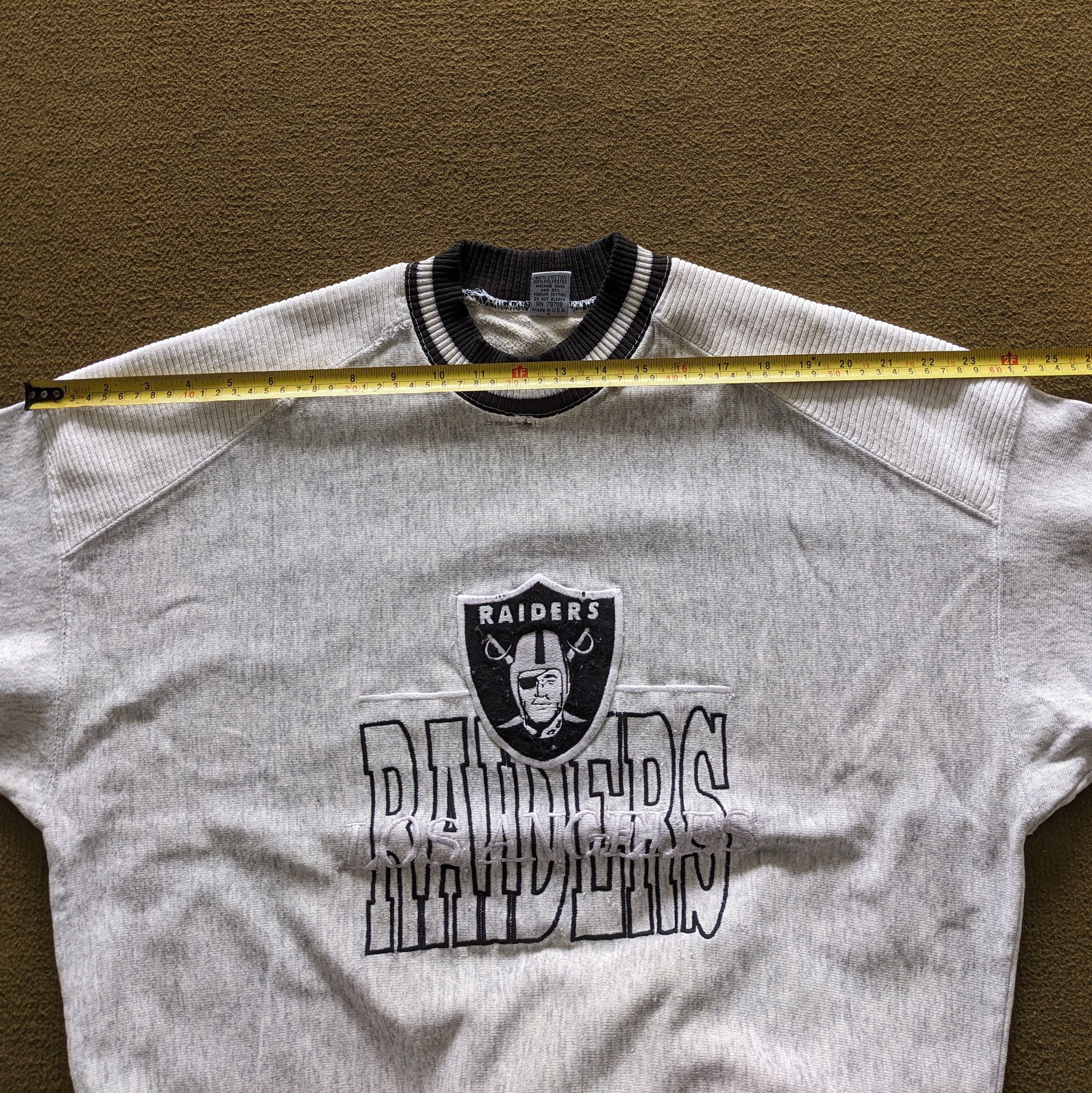 Vintage Vintage OAKLAND RAIDERS Los Angeles American NFL Sweatshirt Size US M / EU 48-50 / 2 - 5 Thumbnail