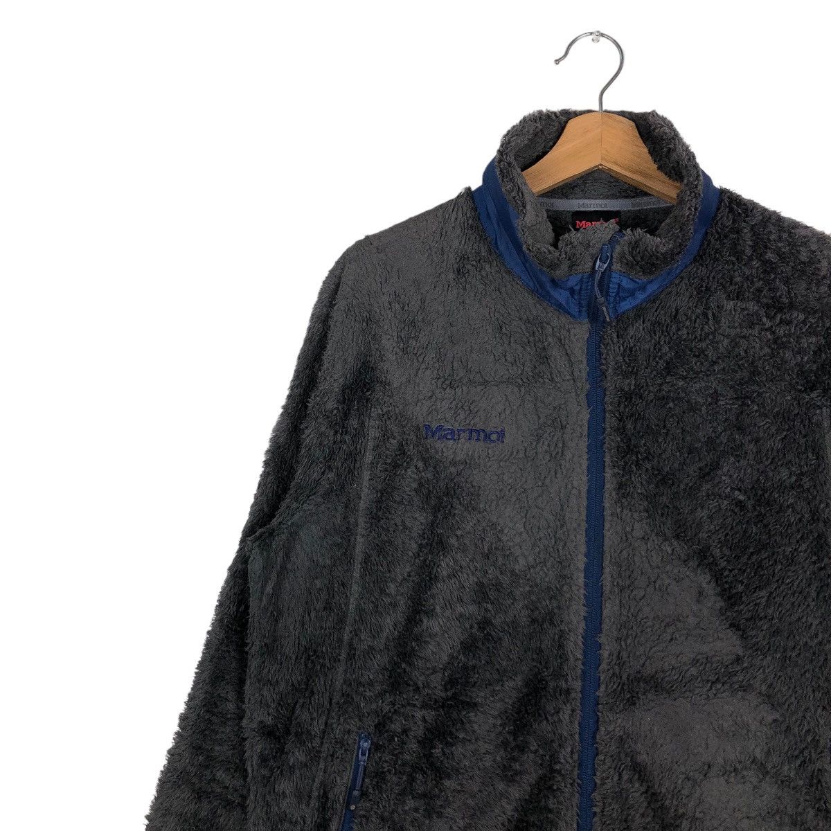 Japanese Brand 🔥Vintage Fleece Jacket Zipper Marmot Size US L / EU 52-54 / 3 - 7 Thumbnail
