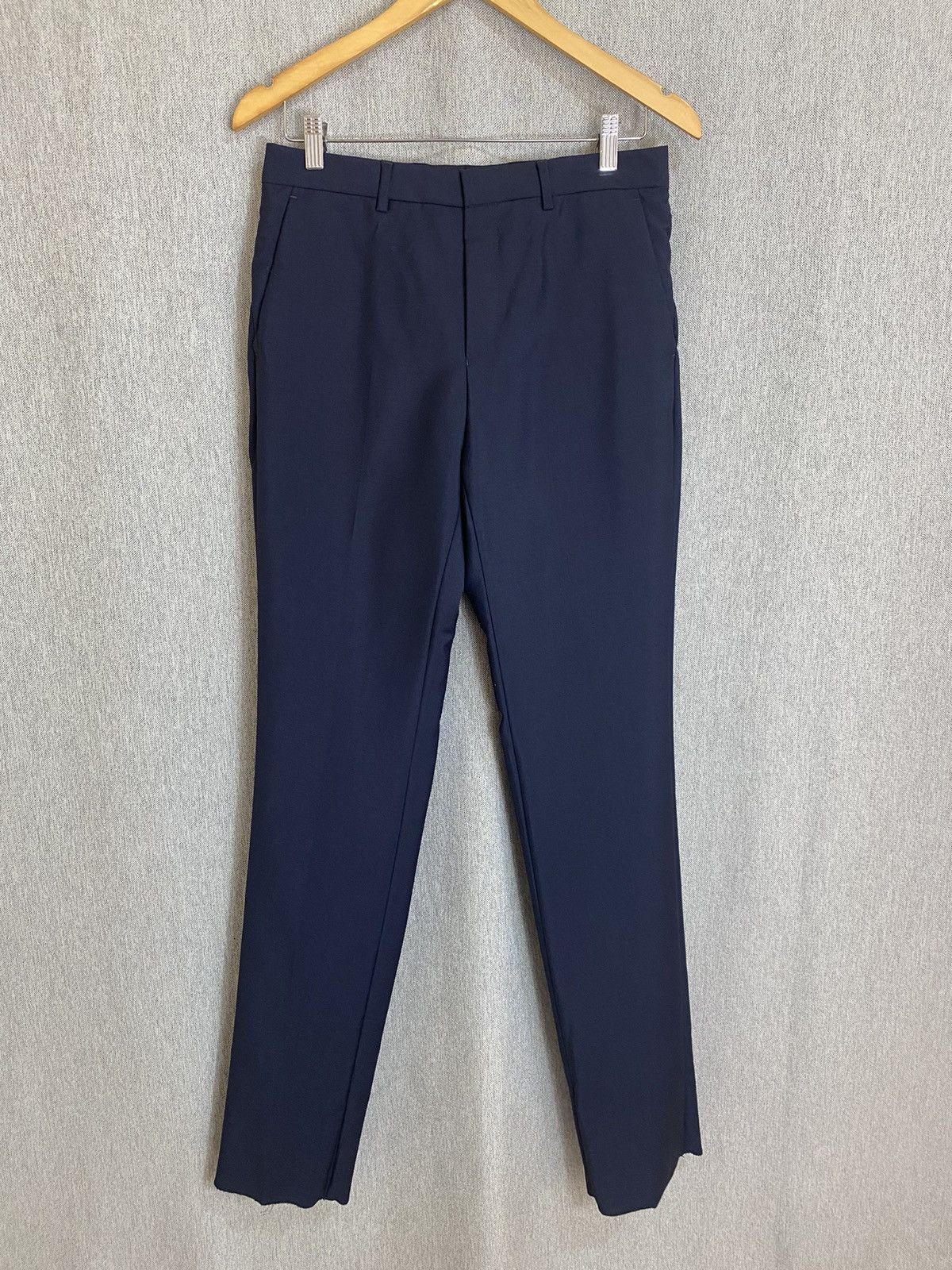 Image of Givenchy - Navy Slim Trouser Pants, Men's (Size 31)