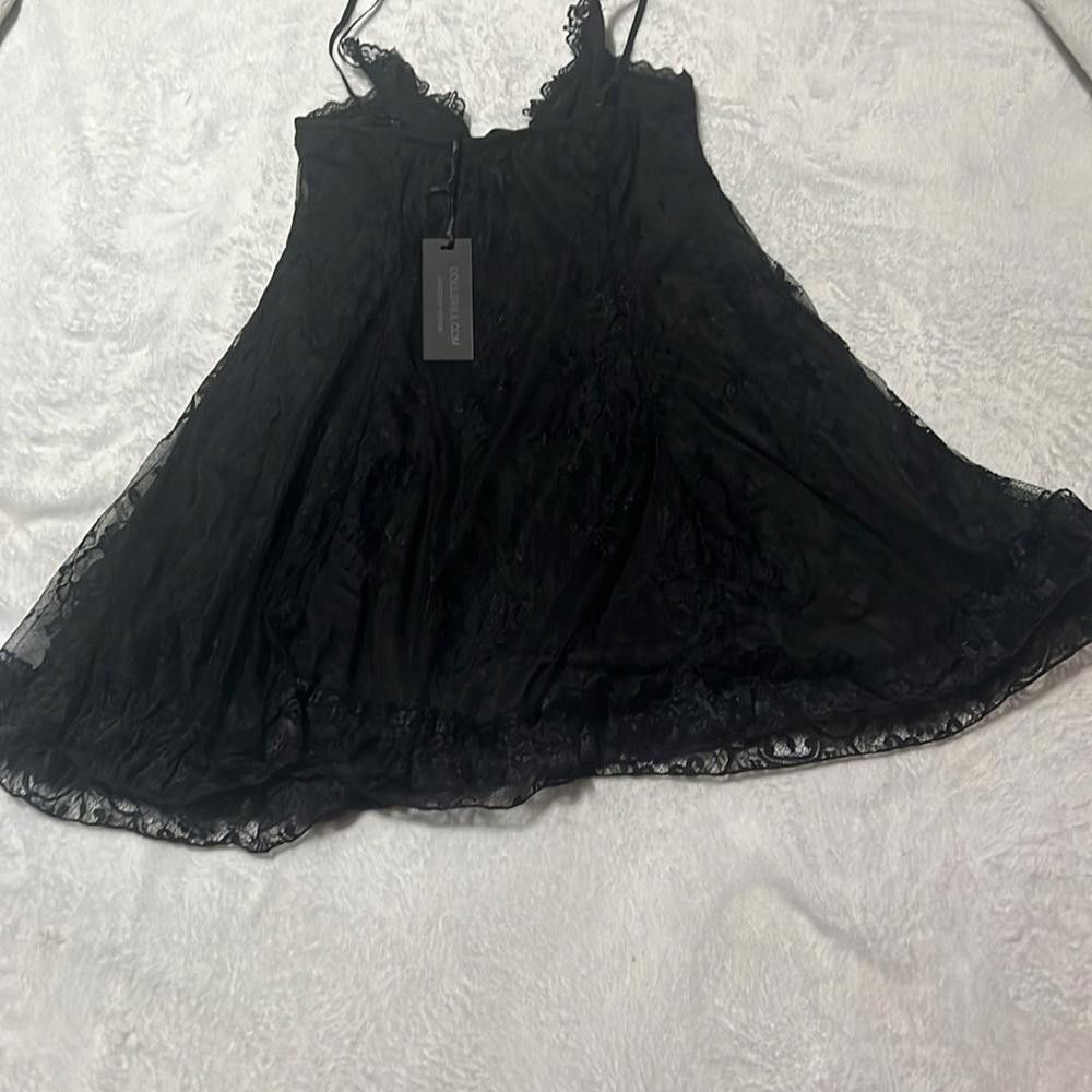 Designer Black lace mini dress faithfully doomed dress dolls kill Size M / US 6-8 / IT 42-44 - 4 Thumbnail