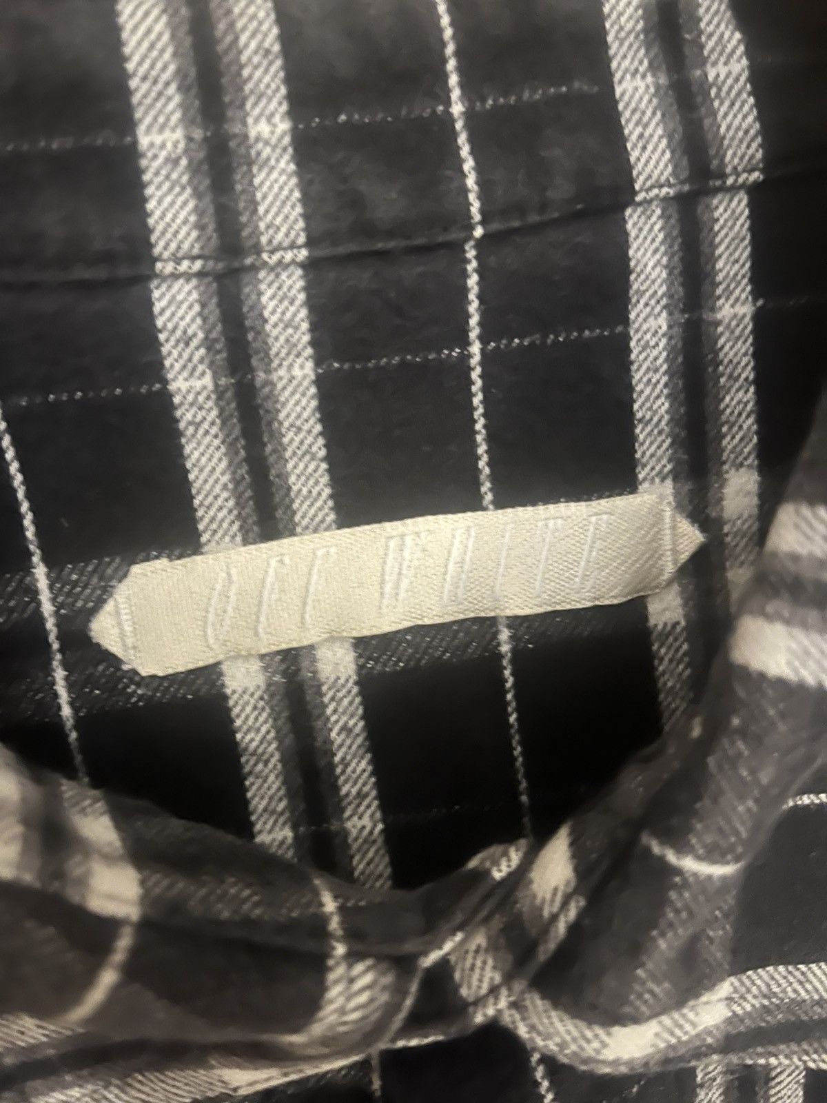 Off-White Off-White Flannel Shirt Early Virgil Era Size US S / EU 44-46 / 1 - 4 Thumbnail