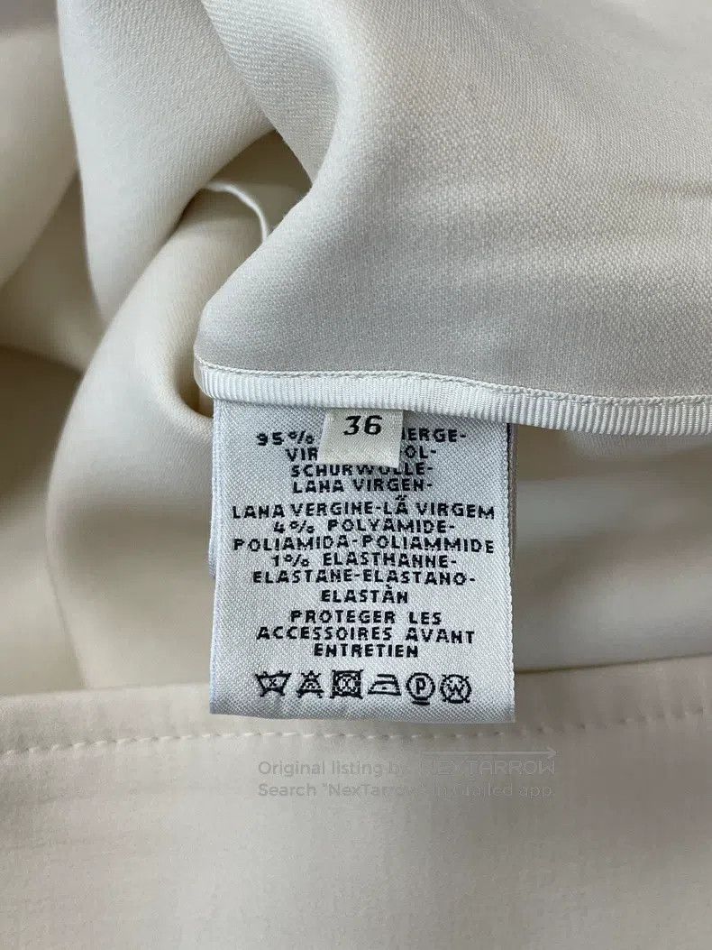 Hermes Hermes White Pig Nose Chain Zipper Jacket Size XS / US 0-2 / IT 36-38 - 5 Thumbnail