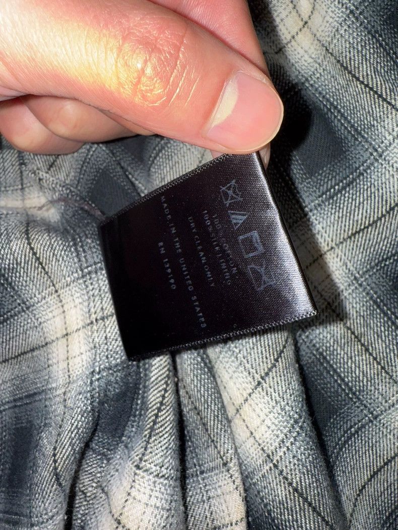 Fear of God Fear of God Black and white plaid shirt Size US XL / EU 56 / 4 - 7 Thumbnail