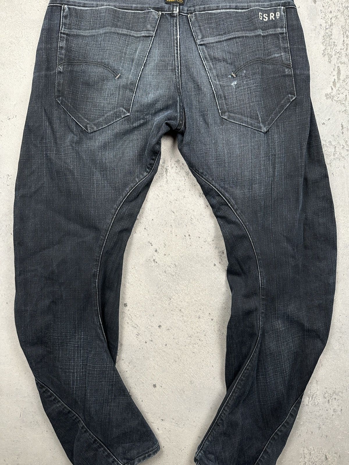 G-Star G Star Raw Radar Duty Loose Dark Wash Denim Jeans Archive Size US 31 - 8 Thumbnail