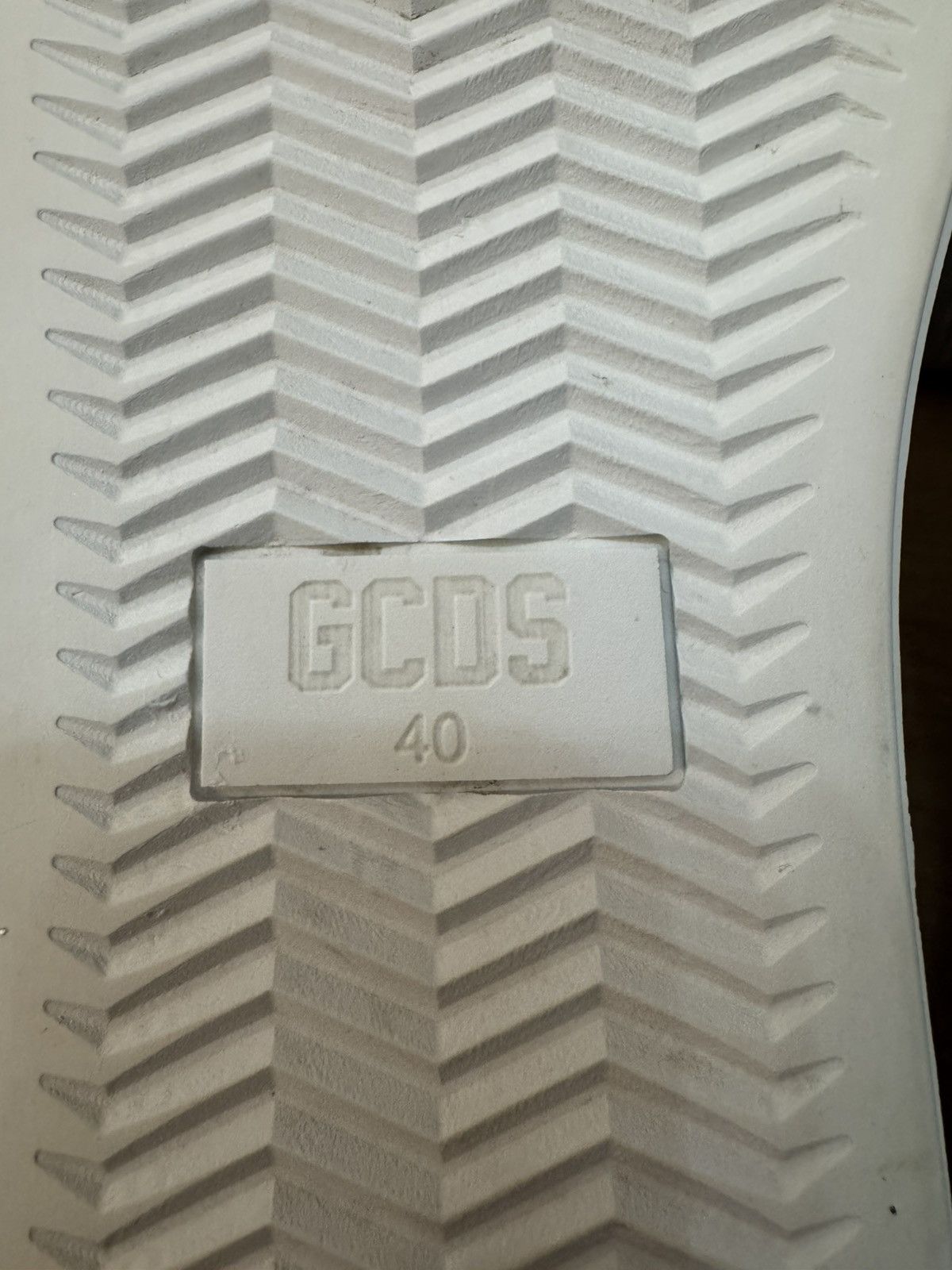 GCDS GCDS Monogram Jacquard Low Top Sneakers size 40 Size US 10 / IT 40 - 12 Thumbnail