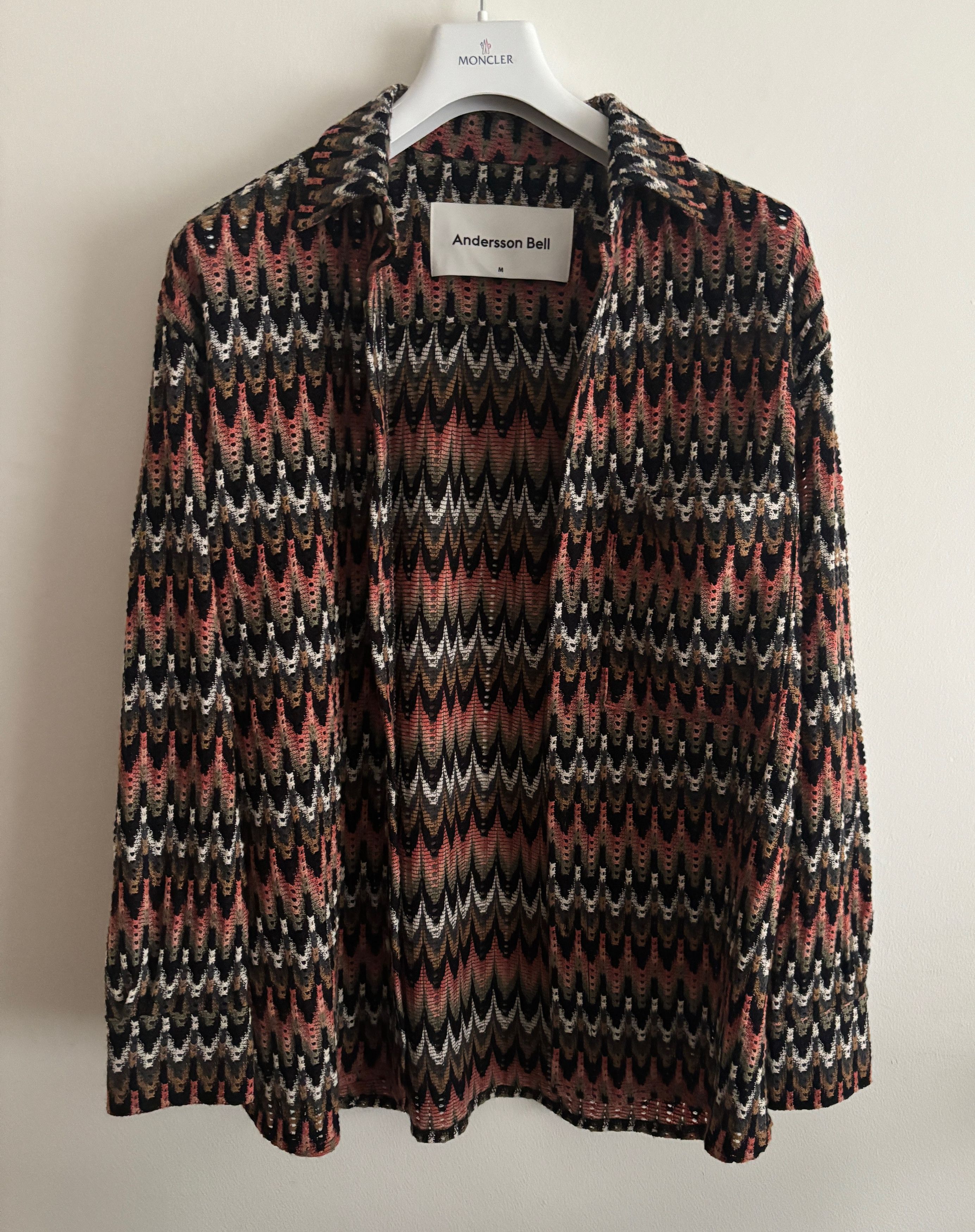 Andersson Bell $485 Button-up Bohemian Knit Shirt - Medium/Large Size US M / EU 48-50 / 2 - 6 Thumbnail