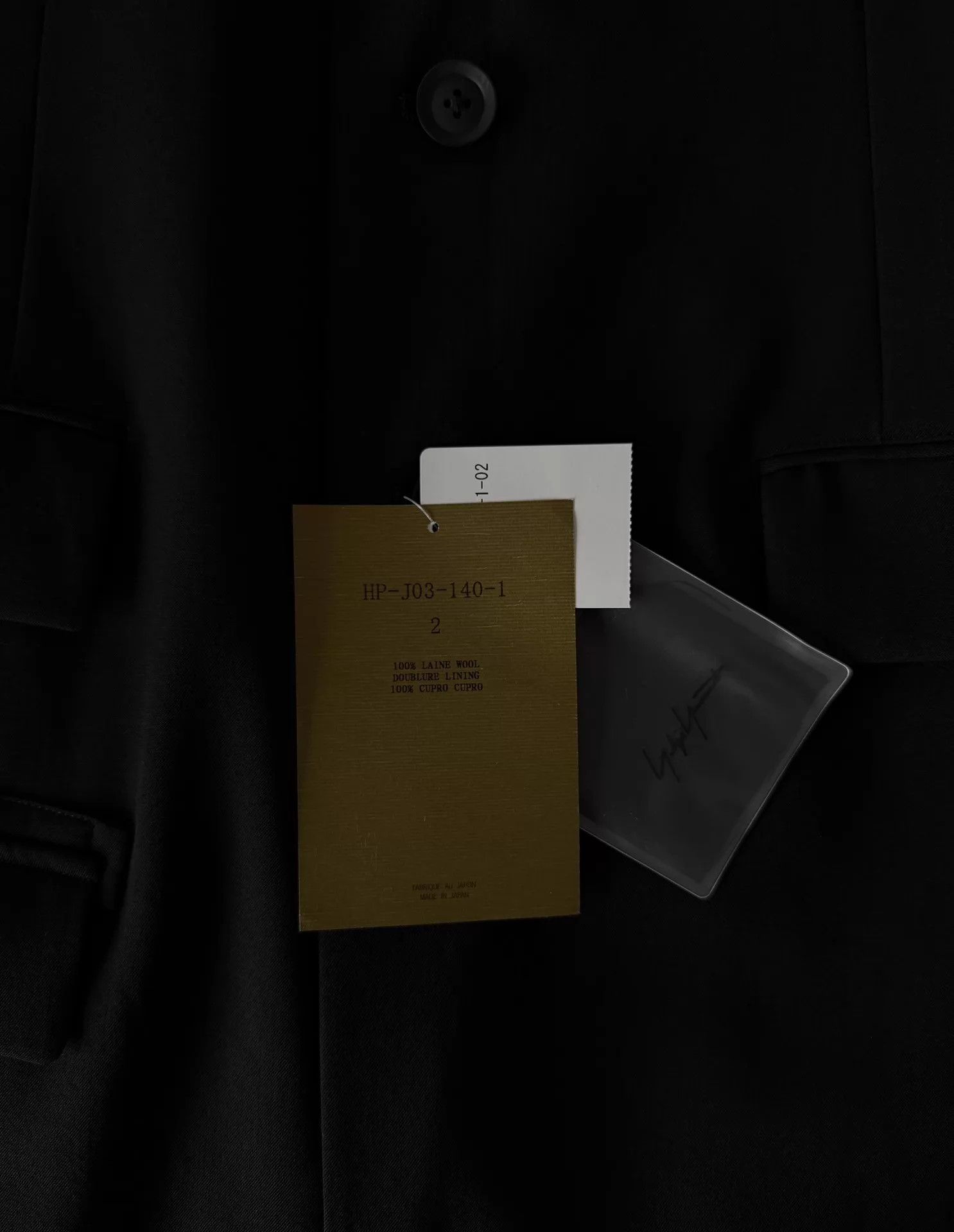 Yohji Yamamoto Yohji Yamamoto Regulation 25SS DR.JKT 140's Wool Gabardine Size US M / EU 48-50 / 2 - 7 Thumbnail