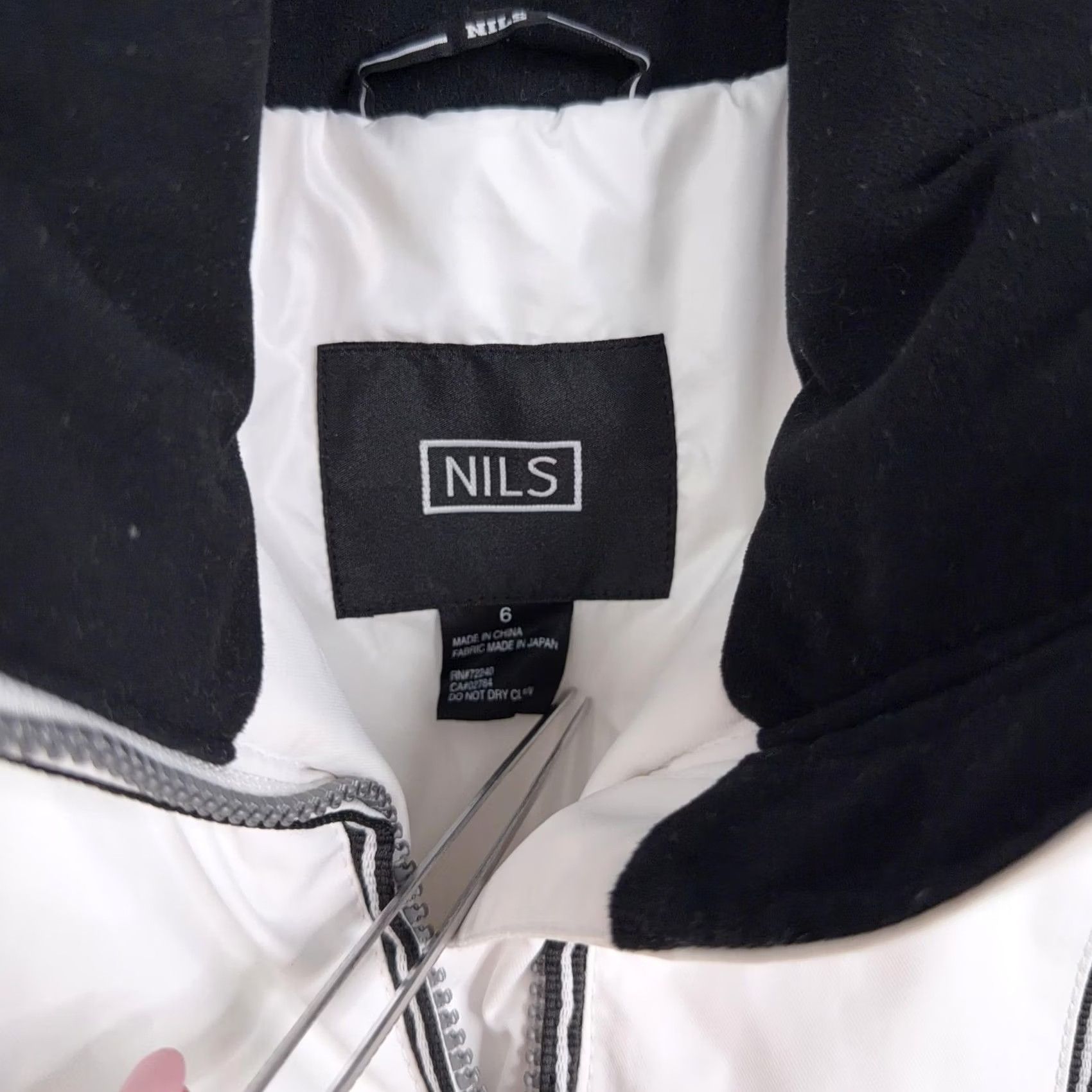 Vintage NILS Womens Jacket - Ski Snowboard Insulation 6 W - Insulated Polyester Winter Size M / US 6-8 / IT 42-44 - 5 Thumbnail