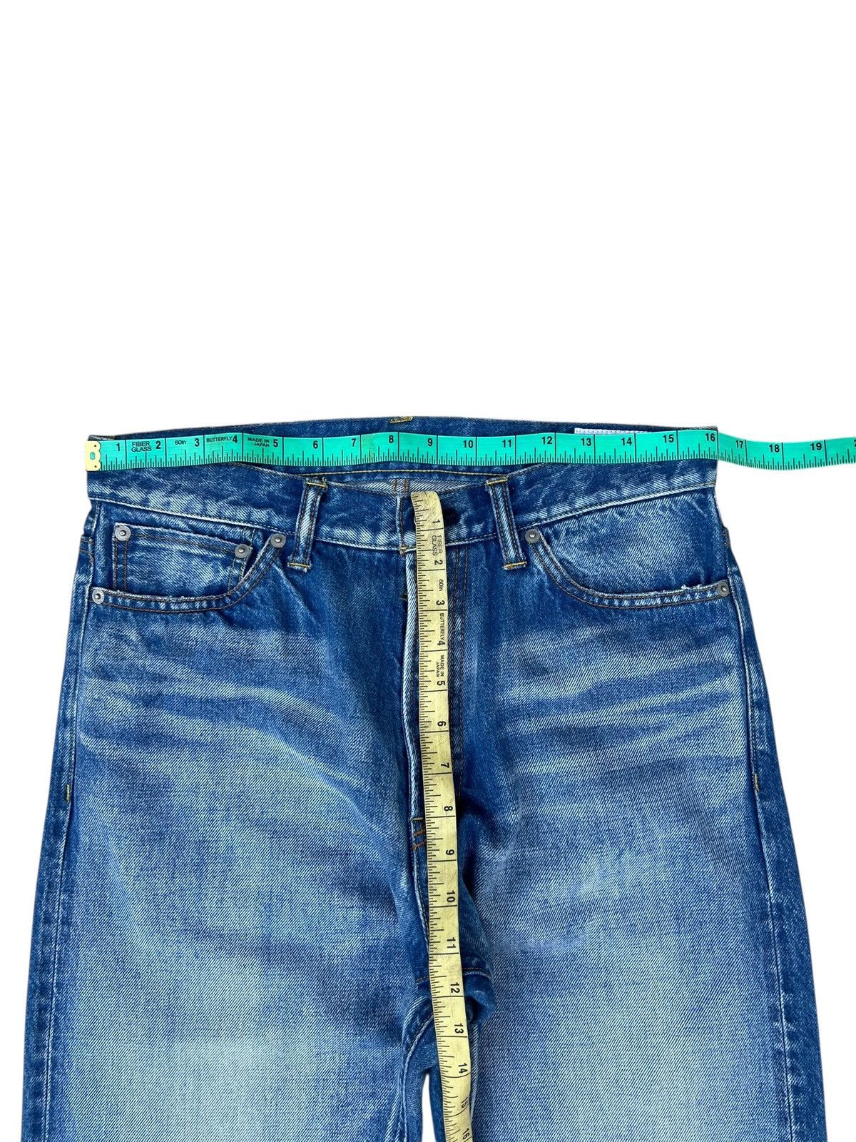 Fabric Brand & Co. HAVEN MFG Japan Blue Denim Selvedge Jeans Size US 31 - 4 Thumbnail