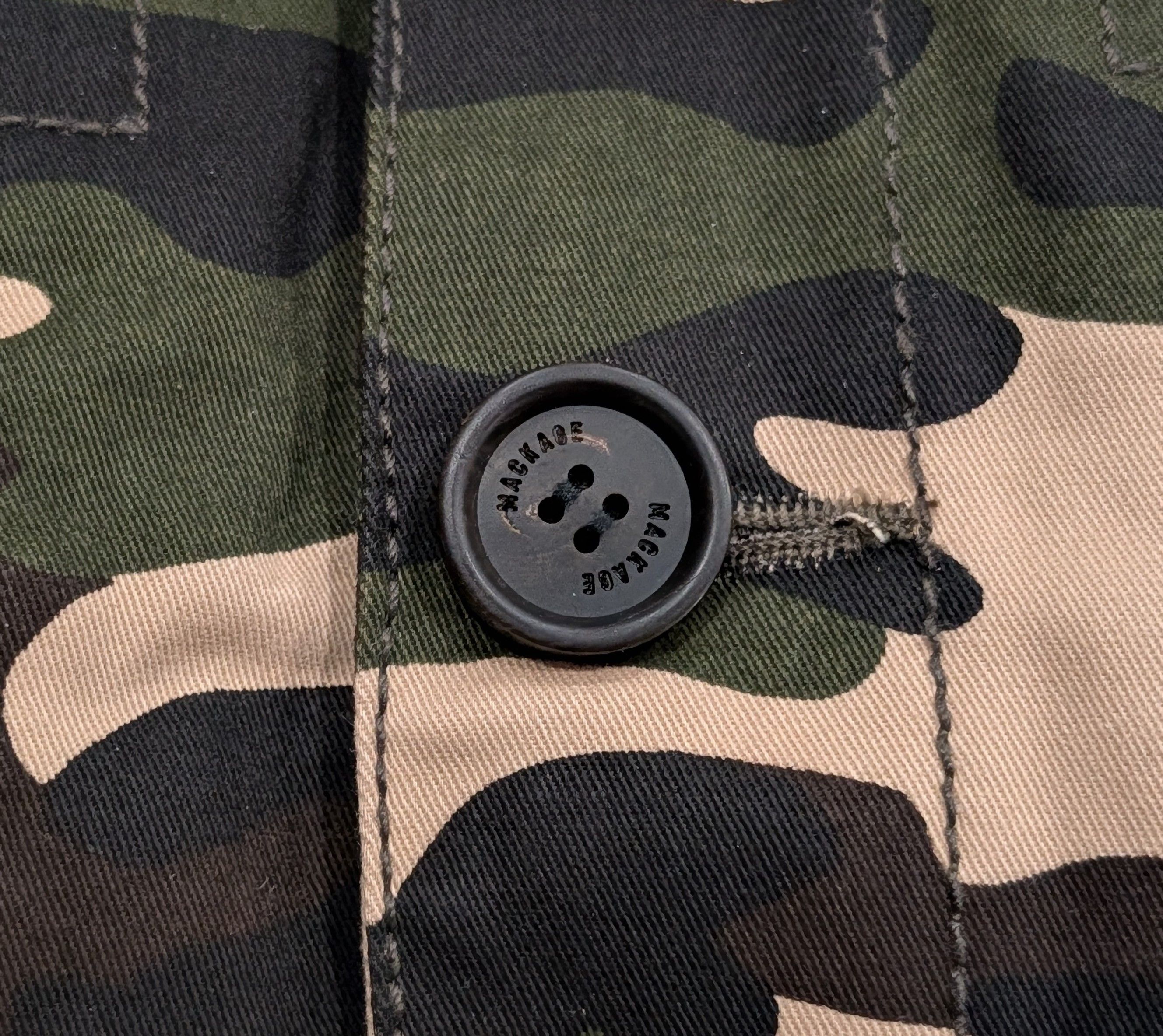 Mackage $890 Mens MACKAGE "Nash" Logo Camo Trucker Jacket 38 - Small Size US M / EU 48-50 / 2 - 5 Thumbnail
