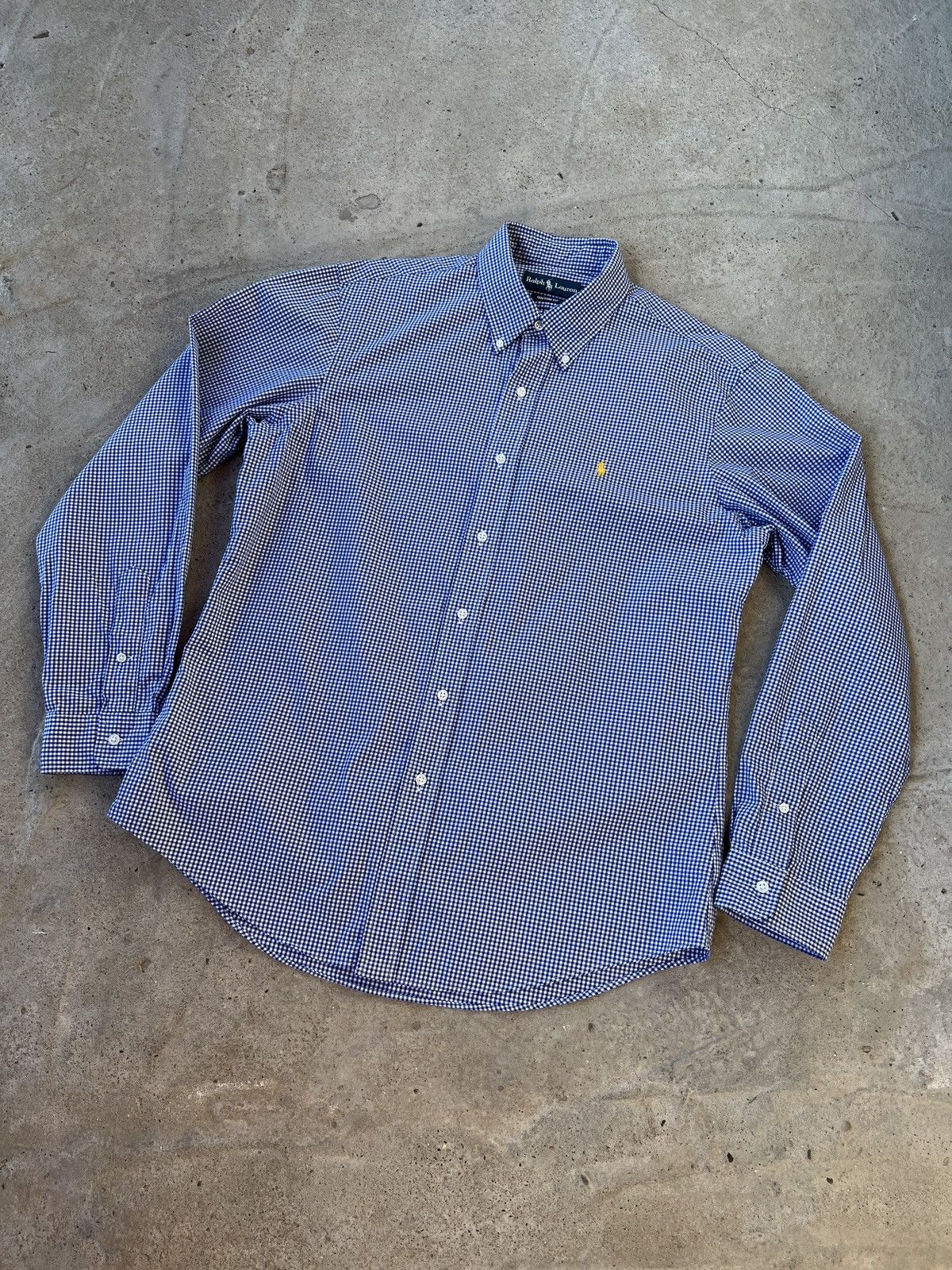 Polo Ralph Lauren Polo Ralph Lauren Vintage Shirt Size US L / EU 52-54 / 3 - 1 Thumbnail