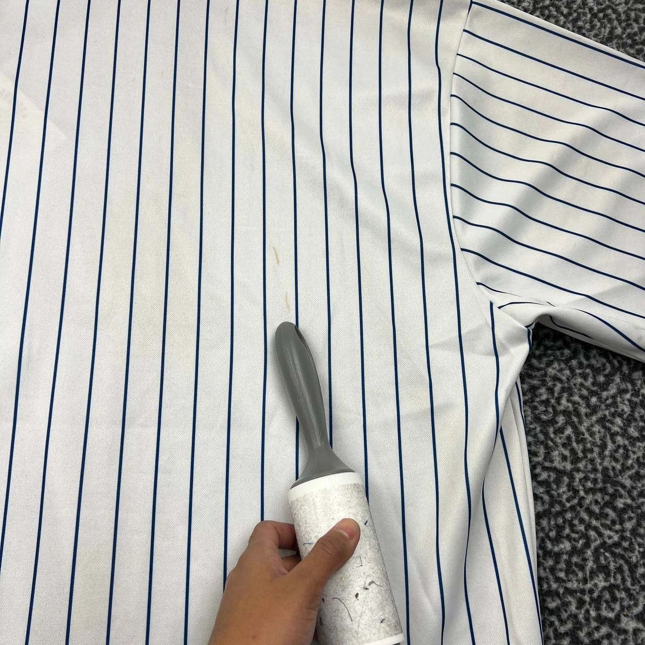 Majestic New York Mets Jersey Shirt Men 5X White Striped Majestic New Size US XXL / EU 58 / 5 - 4 Thumbnail