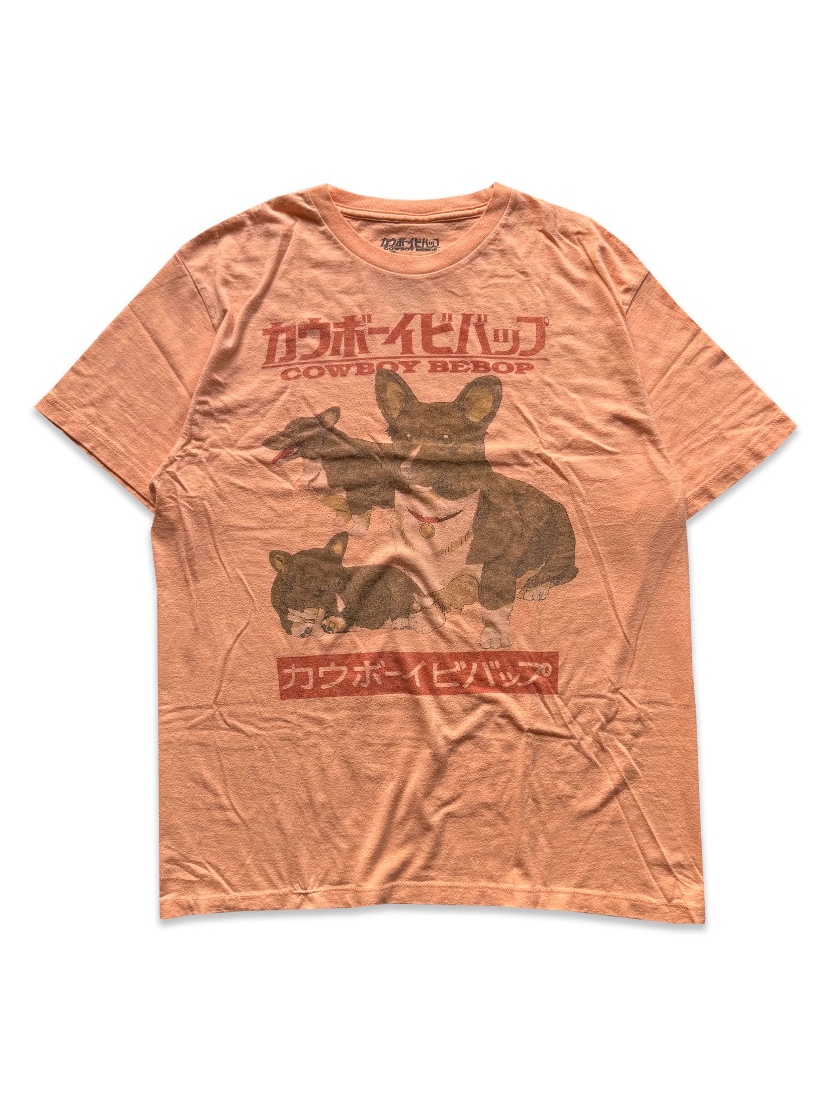 Vintage 2010s Vintage Cowboy Bebop Ein Corgi Sunrise Funimation Tee Size US L / EU 52-54 / 3 - 1 Thumbnail