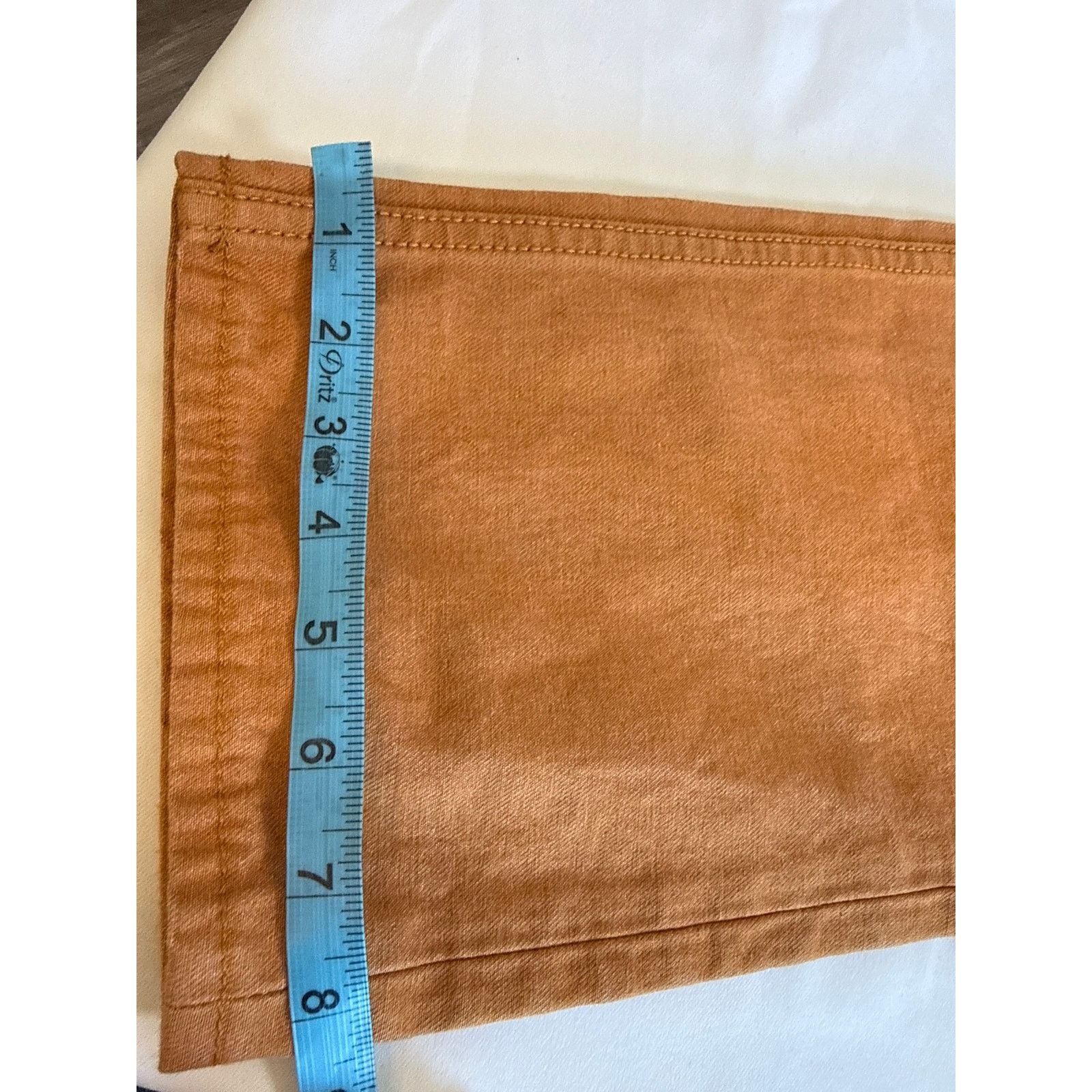 AKOO Akoo Tan Straight Leg Denim Pants 36x33 NWOT Streetwear Size US 36 / EU 52 - 4 Thumbnail