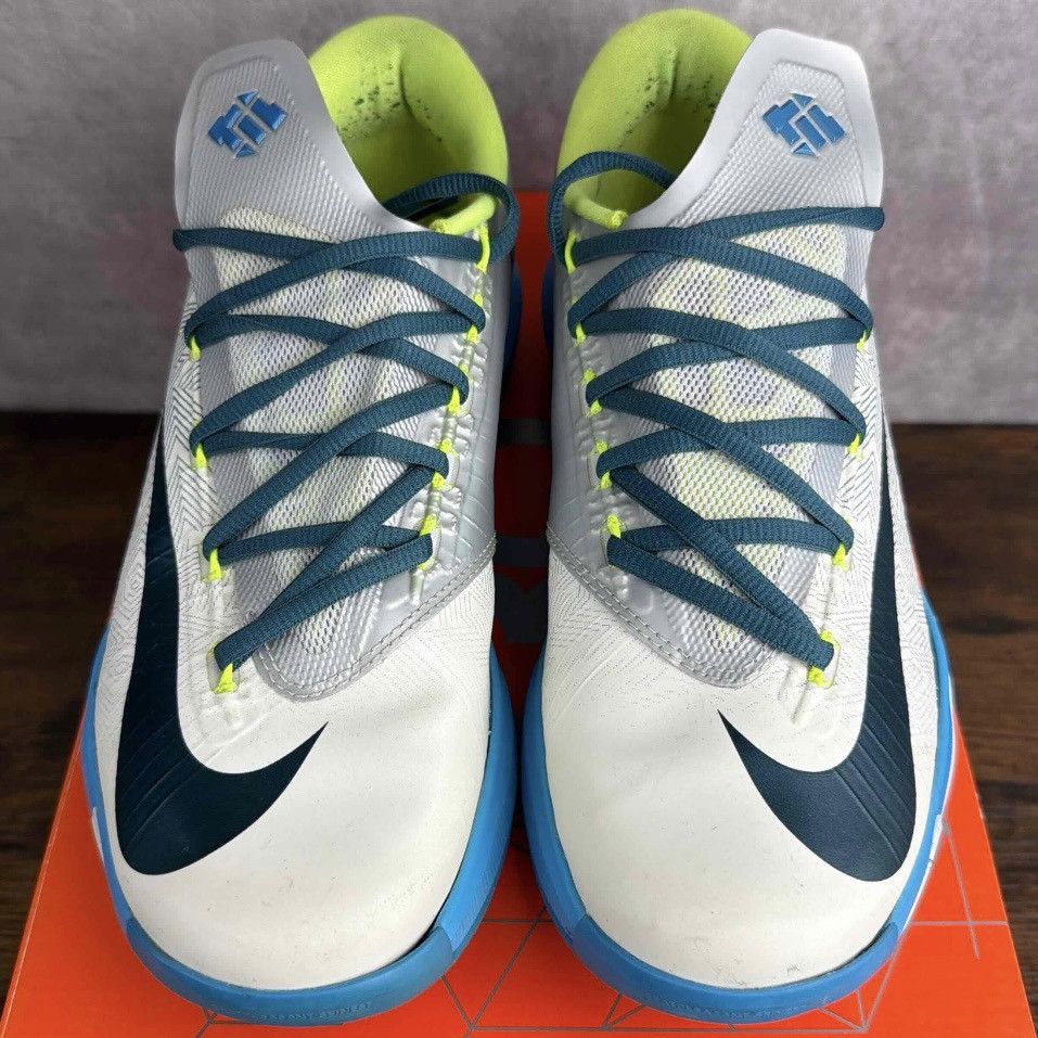 Nike Nike KD 6 Pure Platinum Home II Size 8.5 599424-009 Men’s OG Size US 8.5 / EU 41-42 - 5 Thumbnail