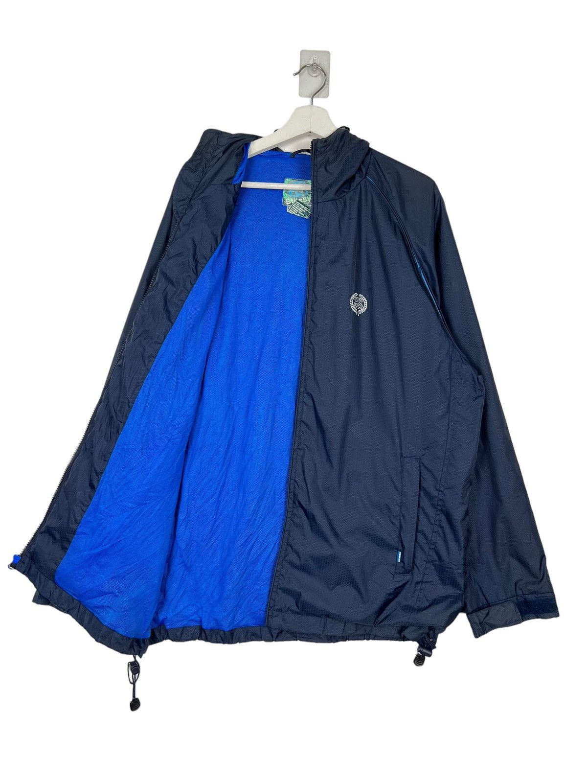 Stussy 🔥 90s VINTAGE STUSSY CROSS WINDBREAKER JACKET Size US L / EU 52-54 / 3 - 8 Thumbnail