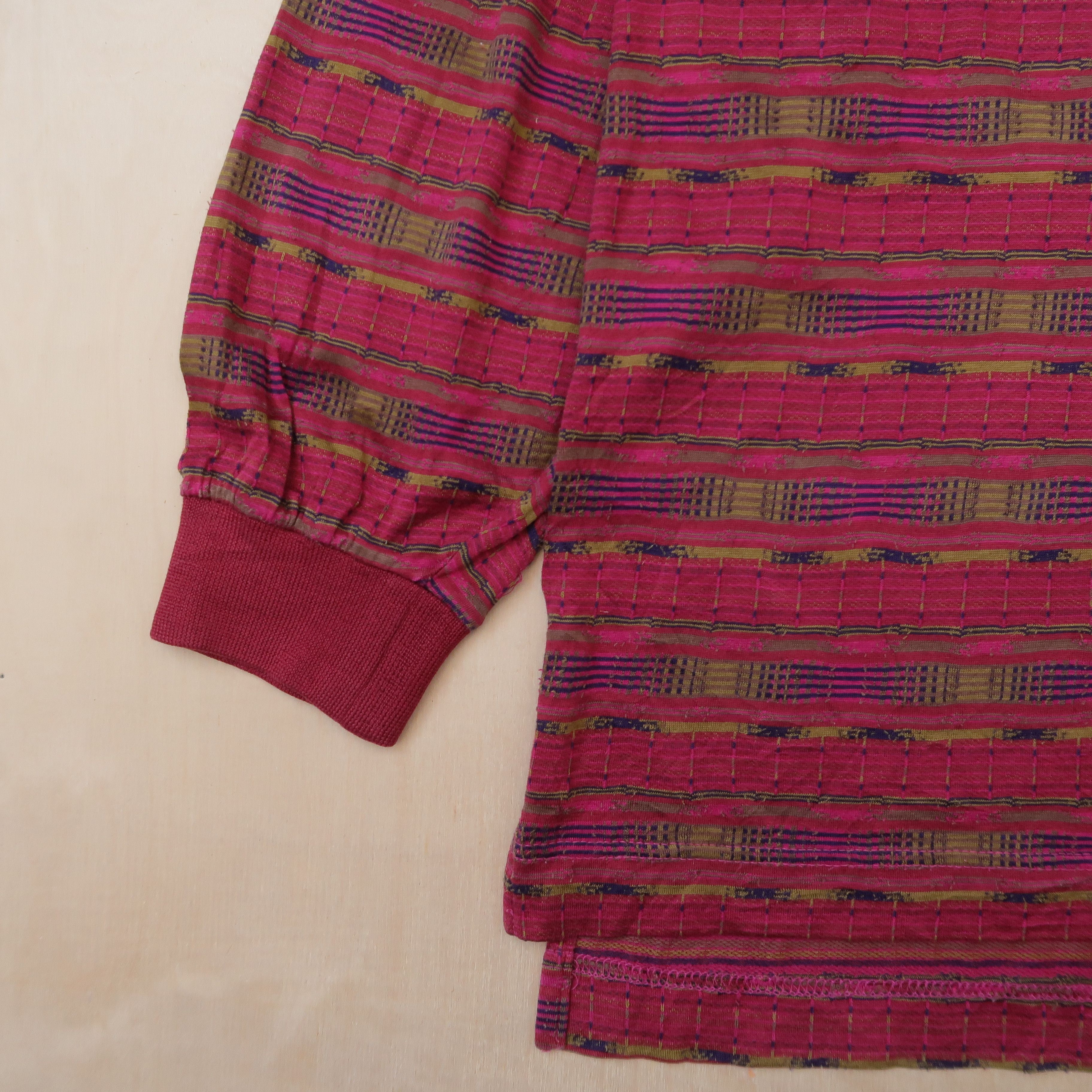 Kenzo 90s Kenzo Golf Psychedelic Ethnic Patterned Polo Shirt Size US M / EU 48-50 / 2 - 9 Thumbnail