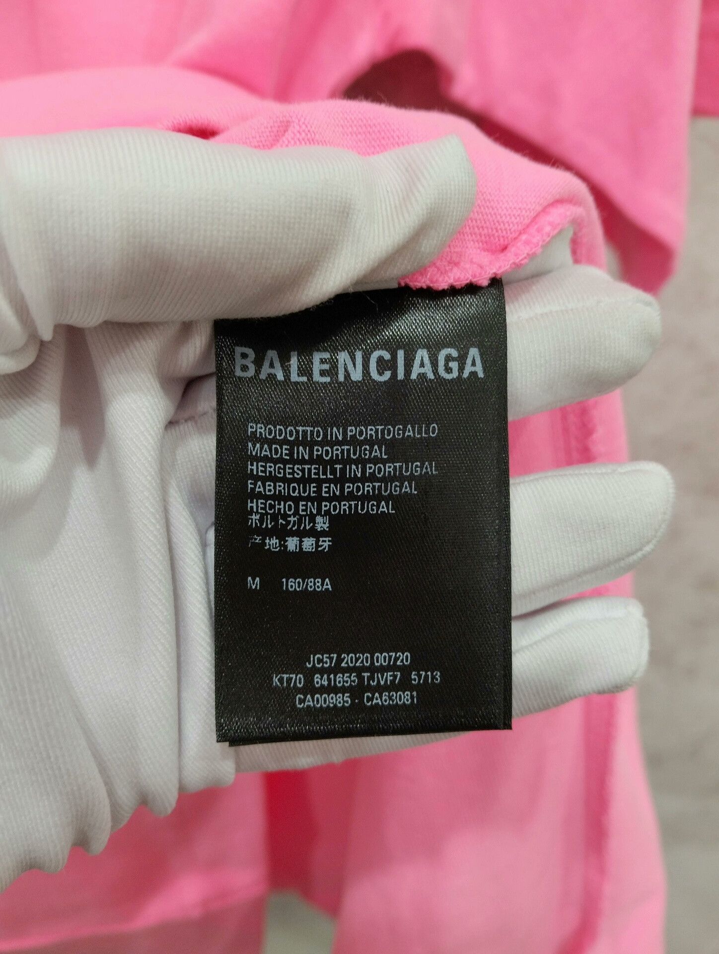 Balenciaga balenciaga pink oversized t-shirt size M Size US M / EU 48-50 / 2 - 4 Thumbnail