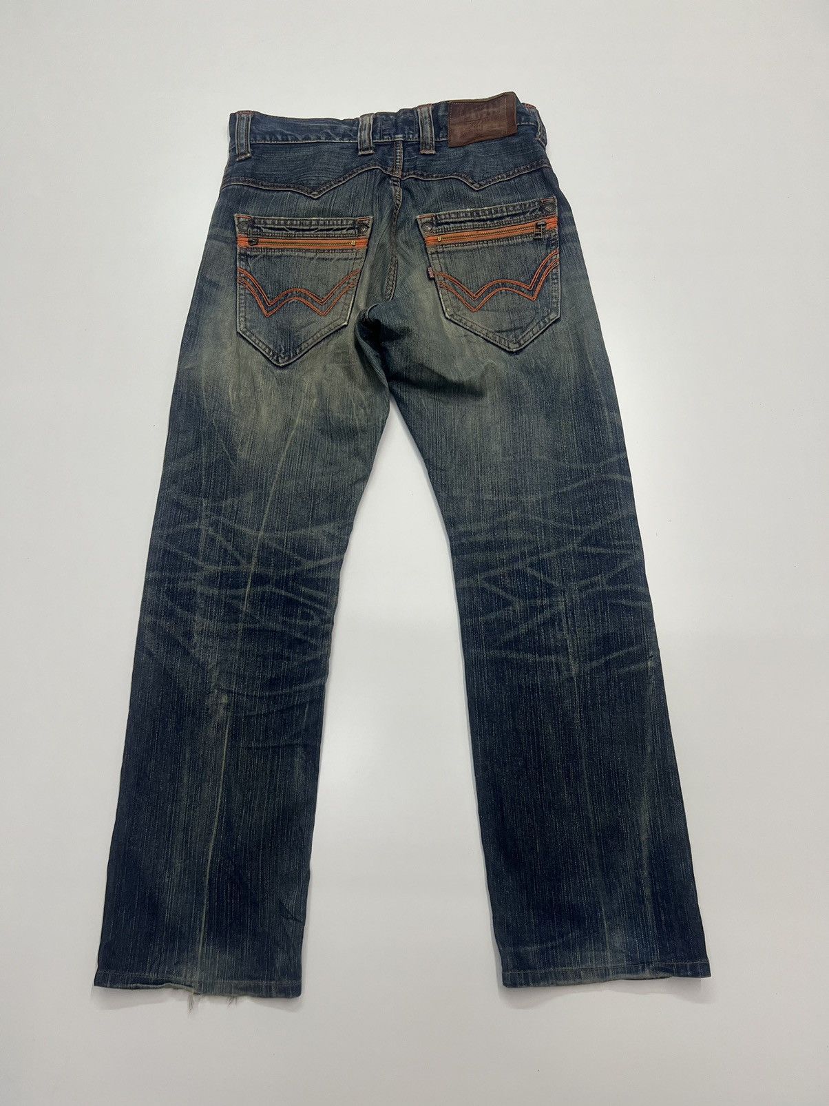Edwin Edwin Denim Jeans Distress Size 33" Size US 33 - 5 Thumbnail