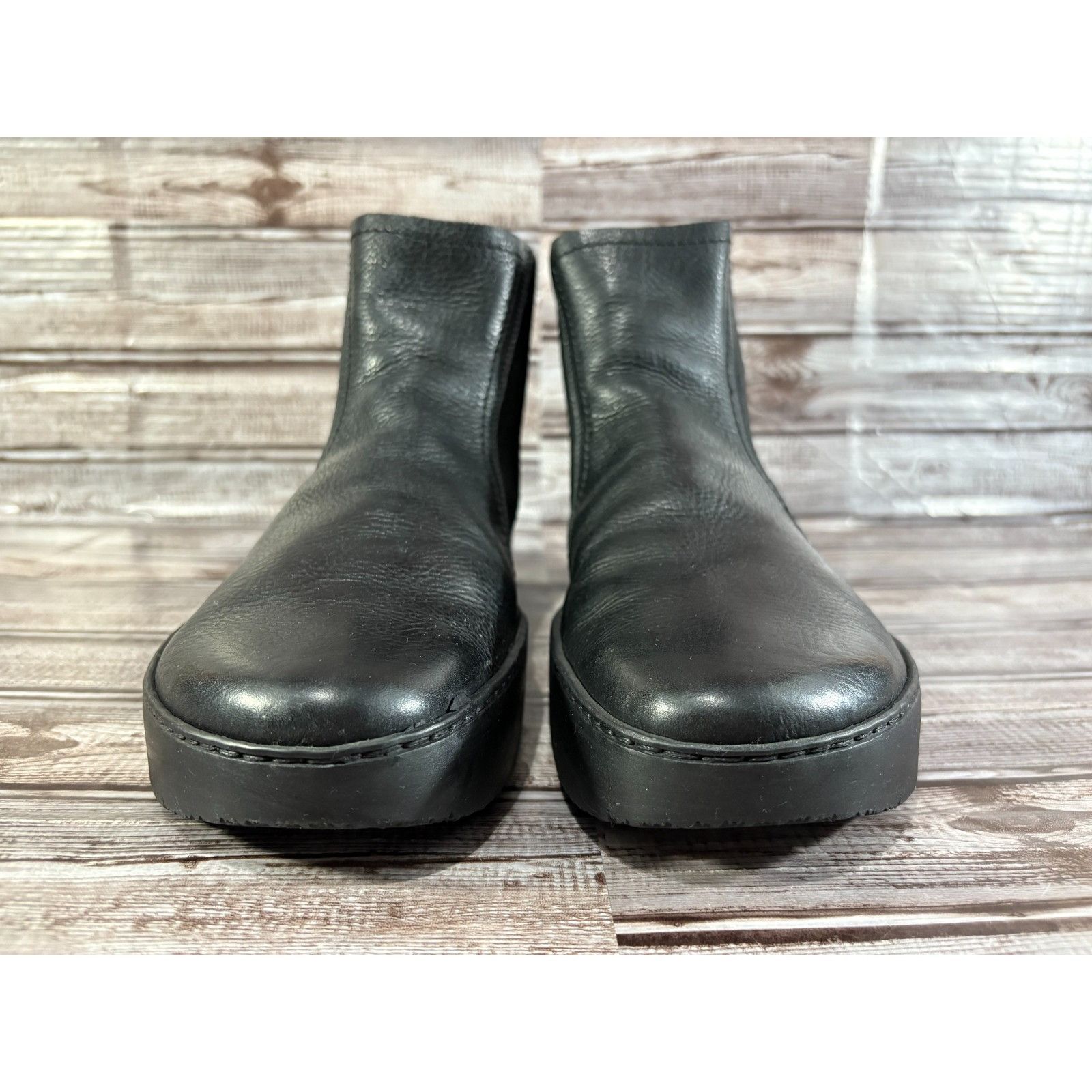 Trippen Trippen Work f Leather ankle Boots size 43 US 11 color black Size US 12 / IT 42 - 2 Thumbnail