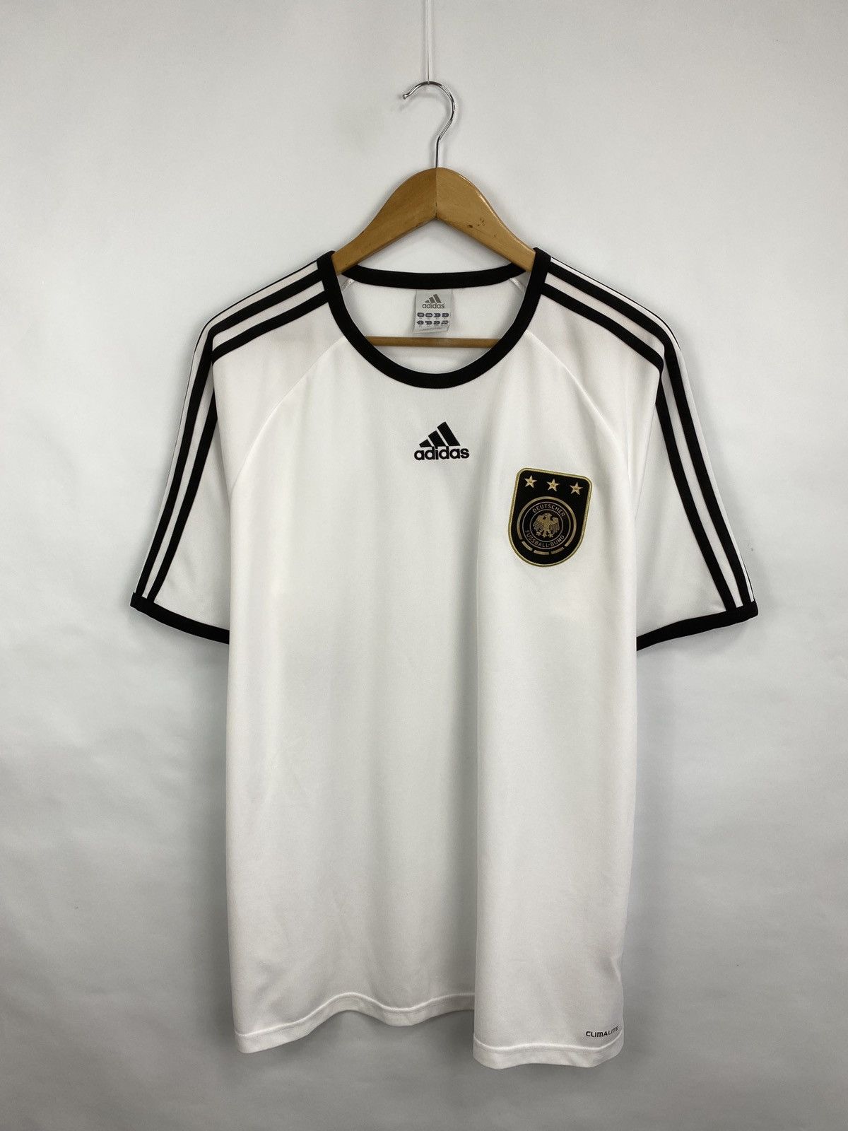 Adidas 🇩🇪 Adidas Germany 2009 Jersey Soccer T-Shirt Deutscher Rare Size US XL / EU 56 / 4 - 3 Thumbnail