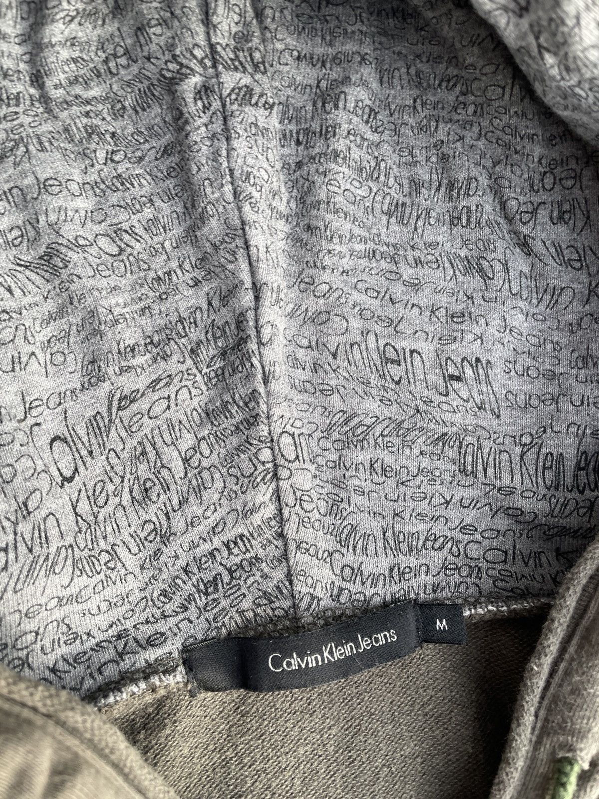 If Six Was Nine 2000s Calvinklein Japanese Style Slim-Fit Cropped Hoodie Y2K Size US XS / EU 42 / 0 - 8 Thumbnail