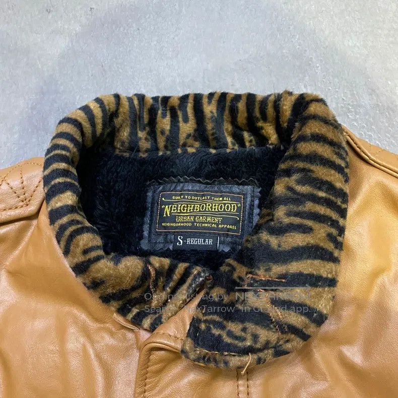 Neighborhood Neighborhood Cowhide Military Jacket Size US S / EU 44-46 / 1 - 4 Thumbnail