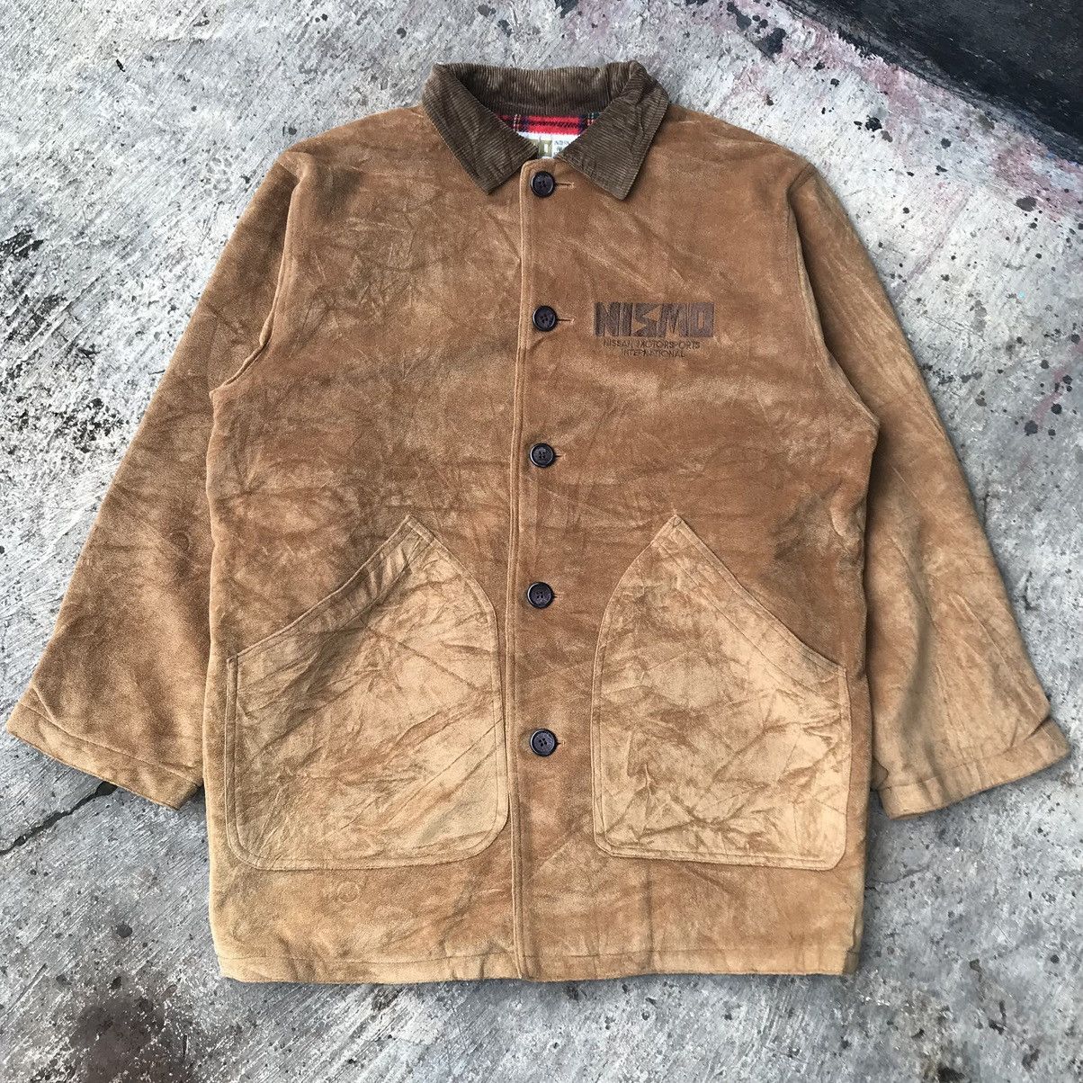 Vintage Vintage Nissan Nismo Old Logo Corduroy Tartan Coat Jacket Size US M / EU 48-50 / 2 - 20 Thumbnail