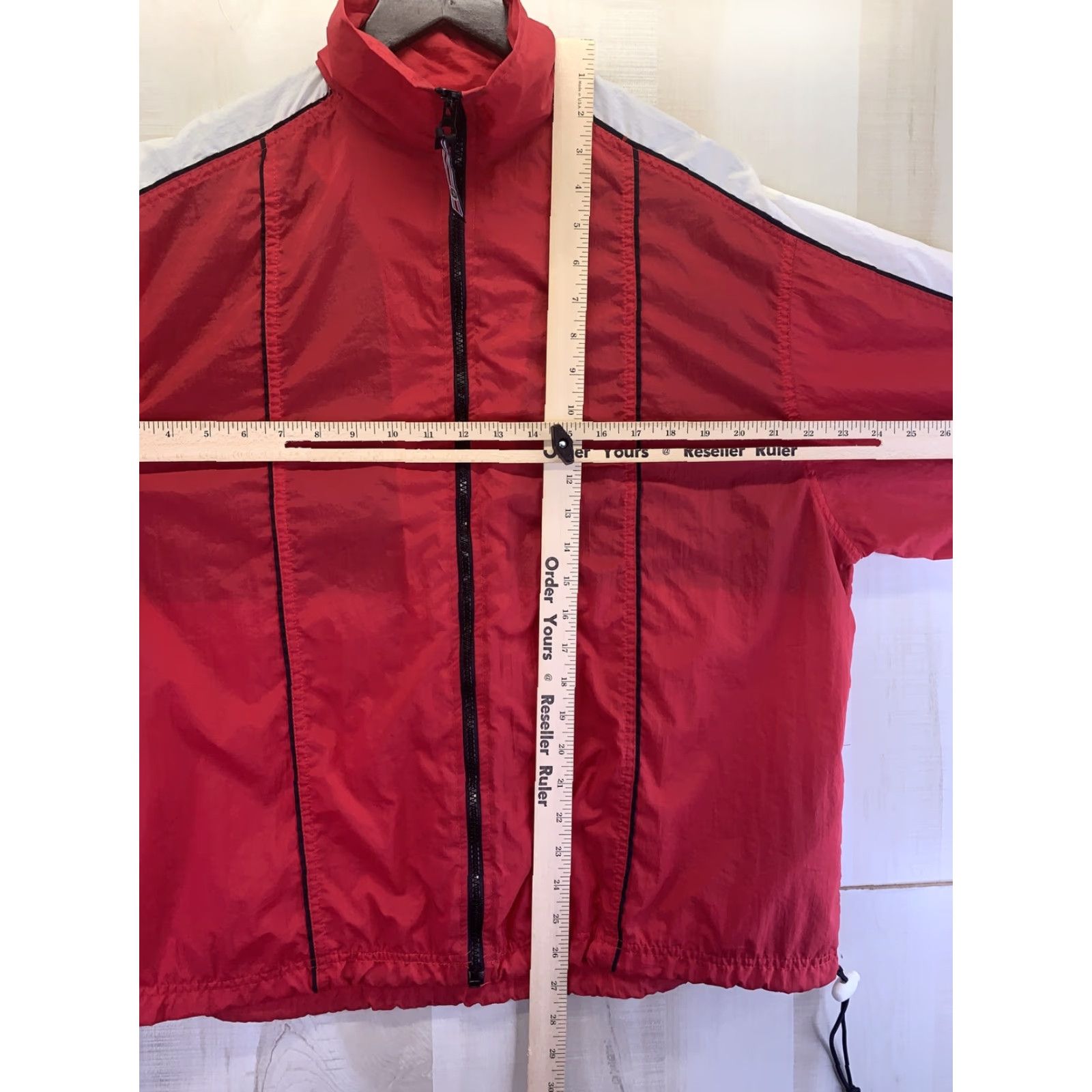 Vintage VINTAGE Kathy Ireland Active Womens Jacket Windbreaker Nylon Red S/M 1990s | Sportswear/Beach | Casual Womens Size S / US 4 / IT 40 - 6 Thumbnail