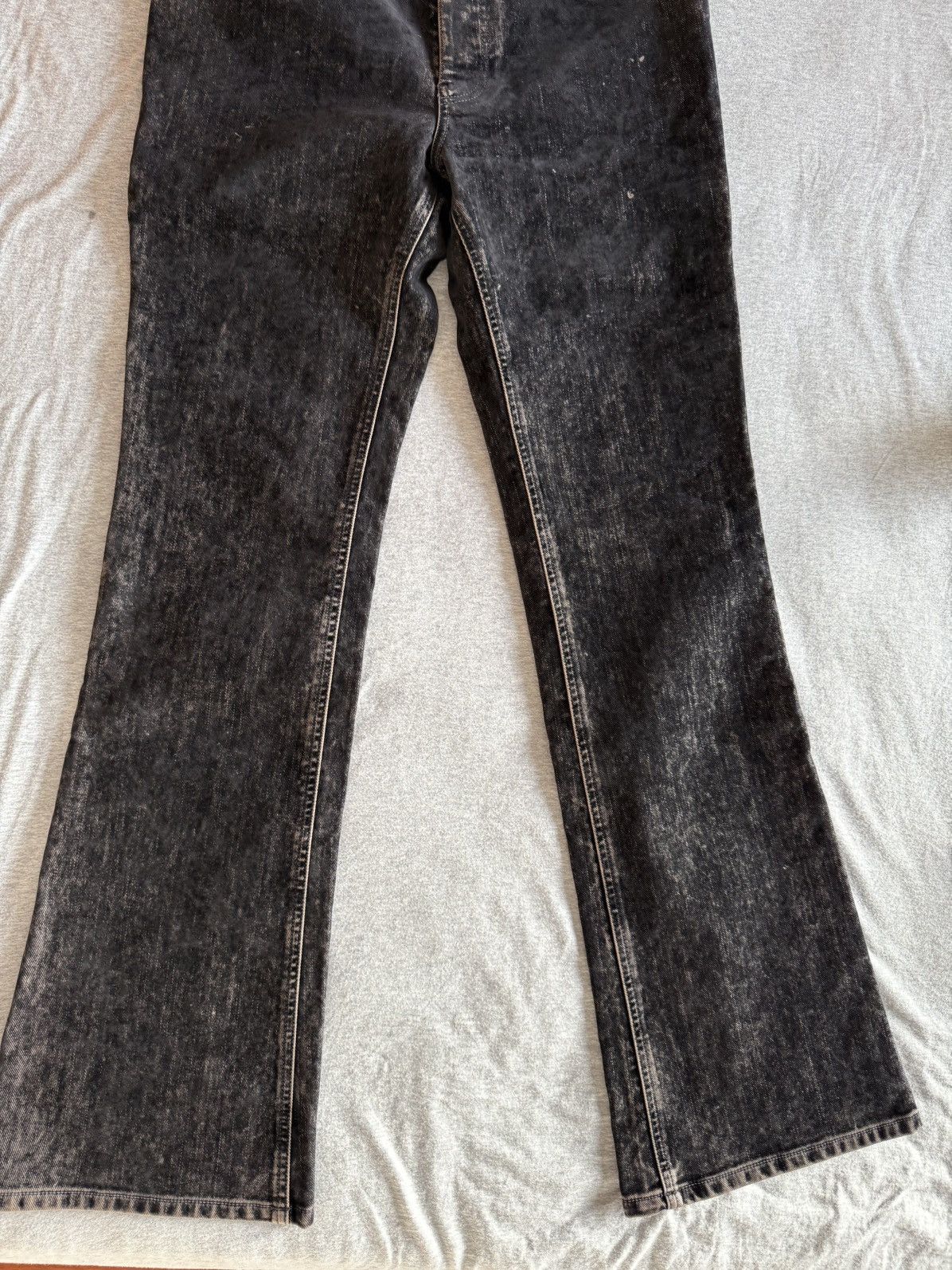Loewe Pre Owned Loewe Bootleg Jeans Black Size US 30 / EU 46 - 6 Thumbnail