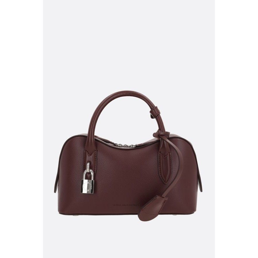 Stella McCartney STELLA MCCARTNEY Ryder Burgundy Red Leather Crossbody Bag Ne Size ONE SIZE - 1 Thumbnail