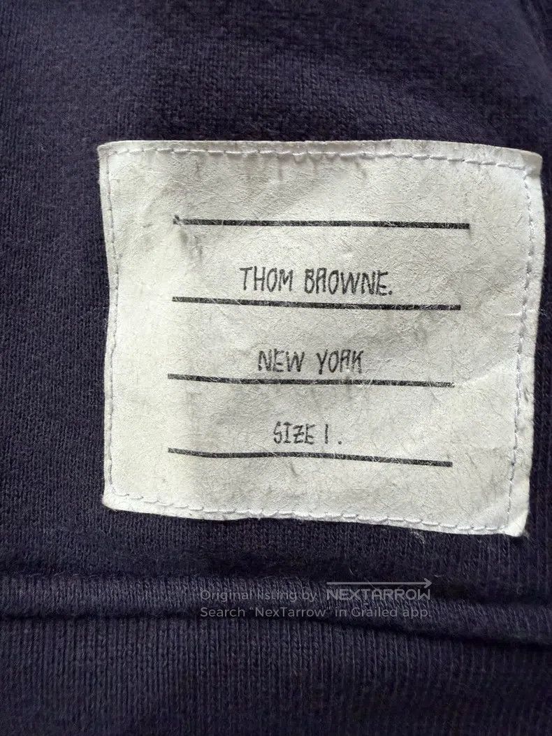Thom Browne Thom Browne Four-bar zip jacket Size US S / EU 44-46 / 1 - 3 Thumbnail