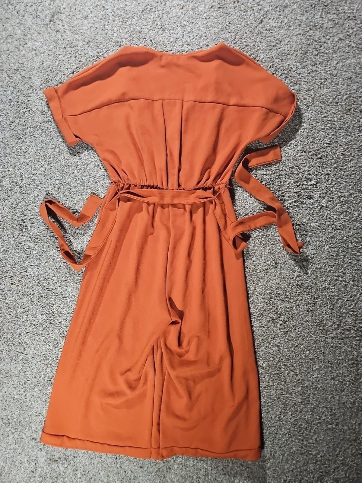 Homme + Femme La Ces Femme Burnt Orange Jumper Pantsuit Size 28" / US 6 / IT 42 - 6 Thumbnail