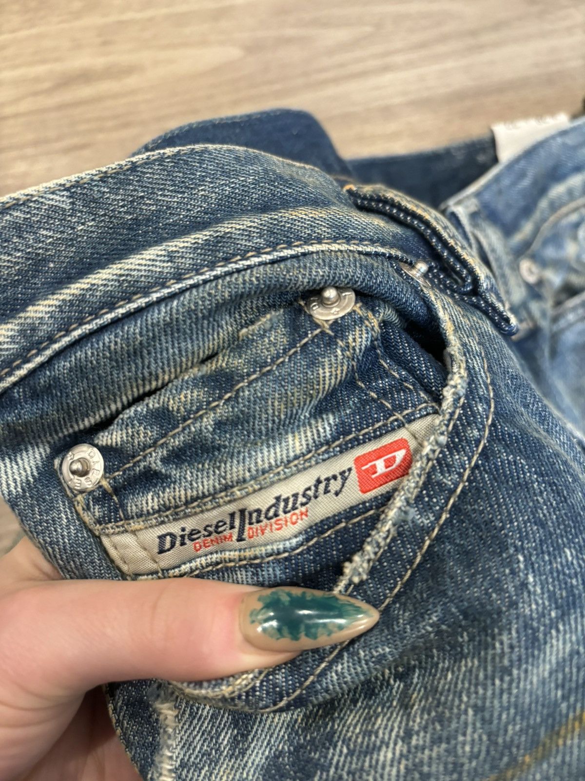 Designer × Diesel × Vintage diesel denim jeans Size 28" / US 6 / IT 42 - 4 Thumbnail