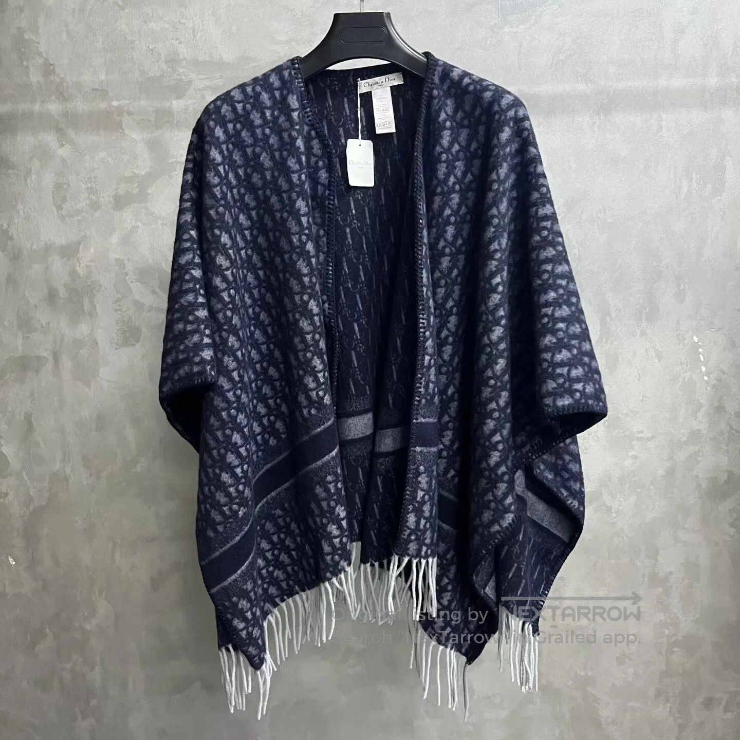 Dior × Hedi Slimane S/S 2005 Runway Fringe Scarf (SS05, Homme