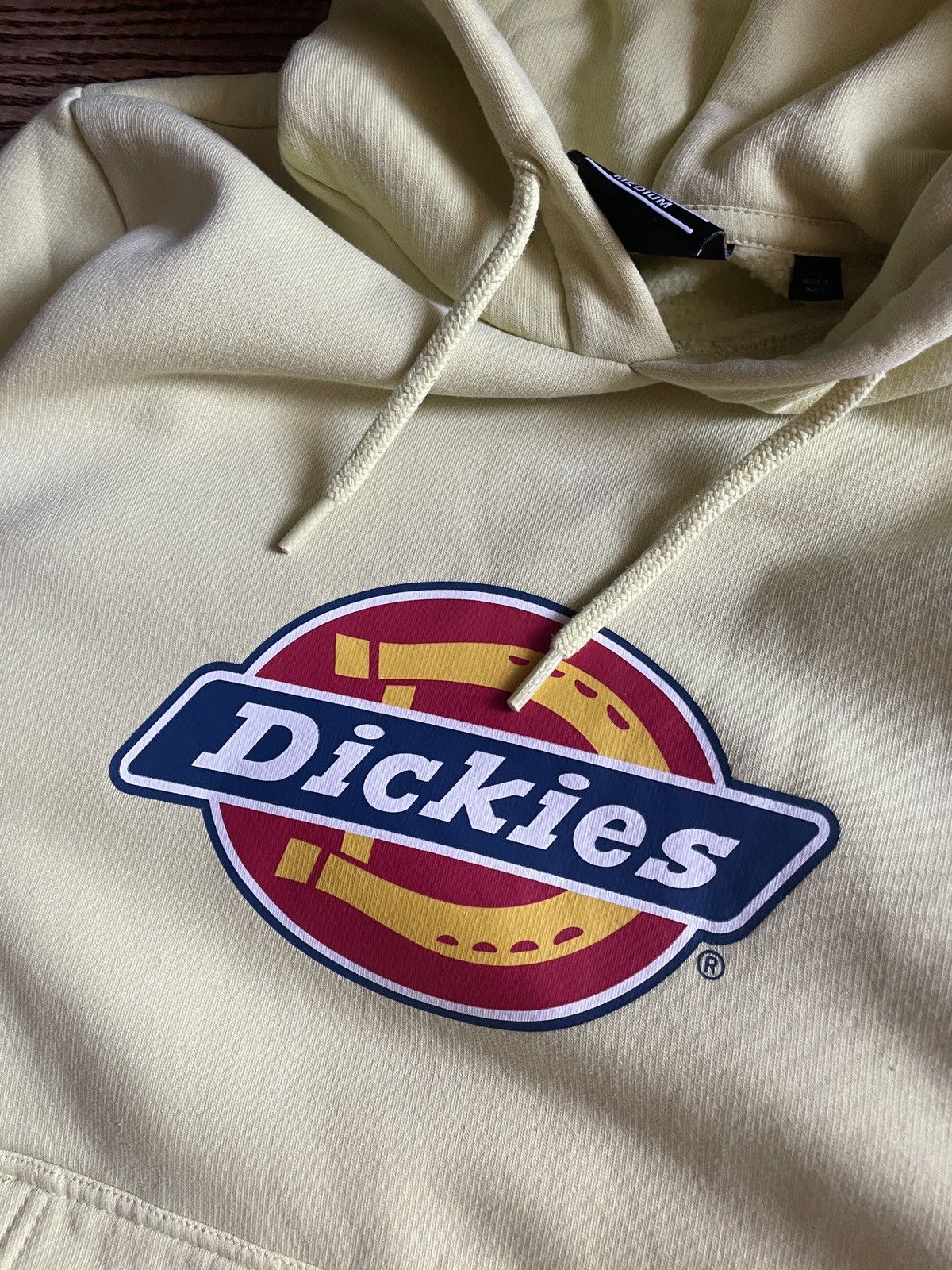 Dickies Dickies Big Logo yellow Hoodie Vintage Size US M / EU 48-50 / 2 - 6 Thumbnail