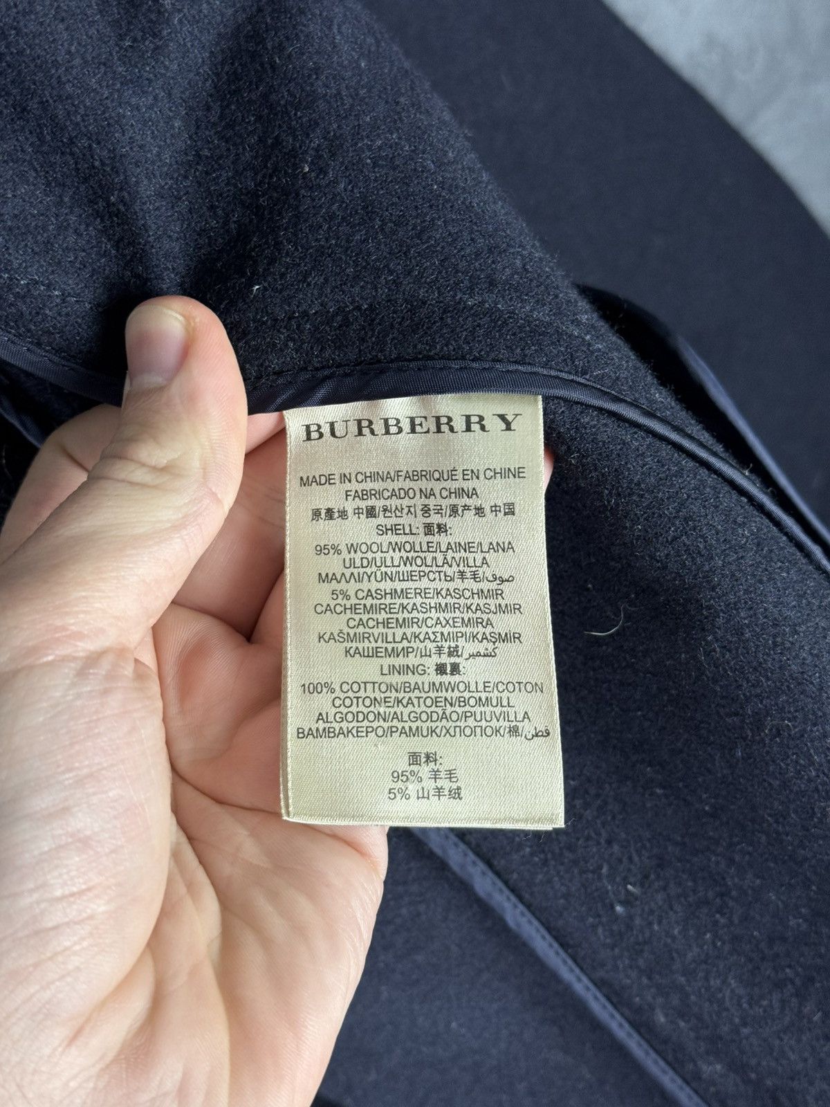Burberry Burberry Brit Double Breasted Women’s Wool Coat Jacket Size8 Size M / US 6-8 / IT 42-44 - 16 Thumbnail