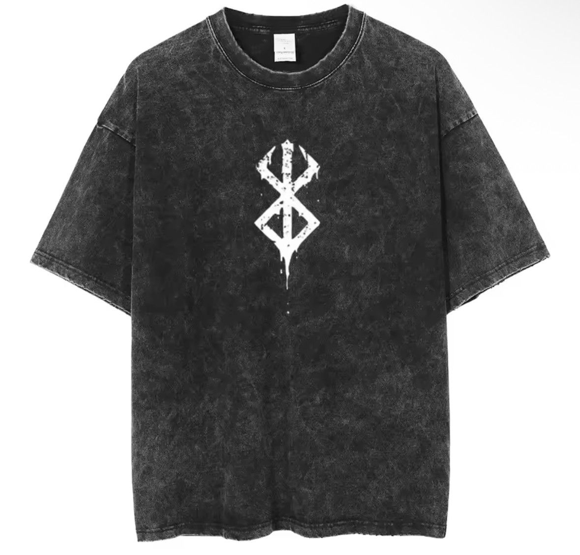 Japanese Brand Vintage Goth Warrior Sword Print Distressed Washed T-Shirt Size US L / EU 52-54 / 3 - 1 Thumbnail