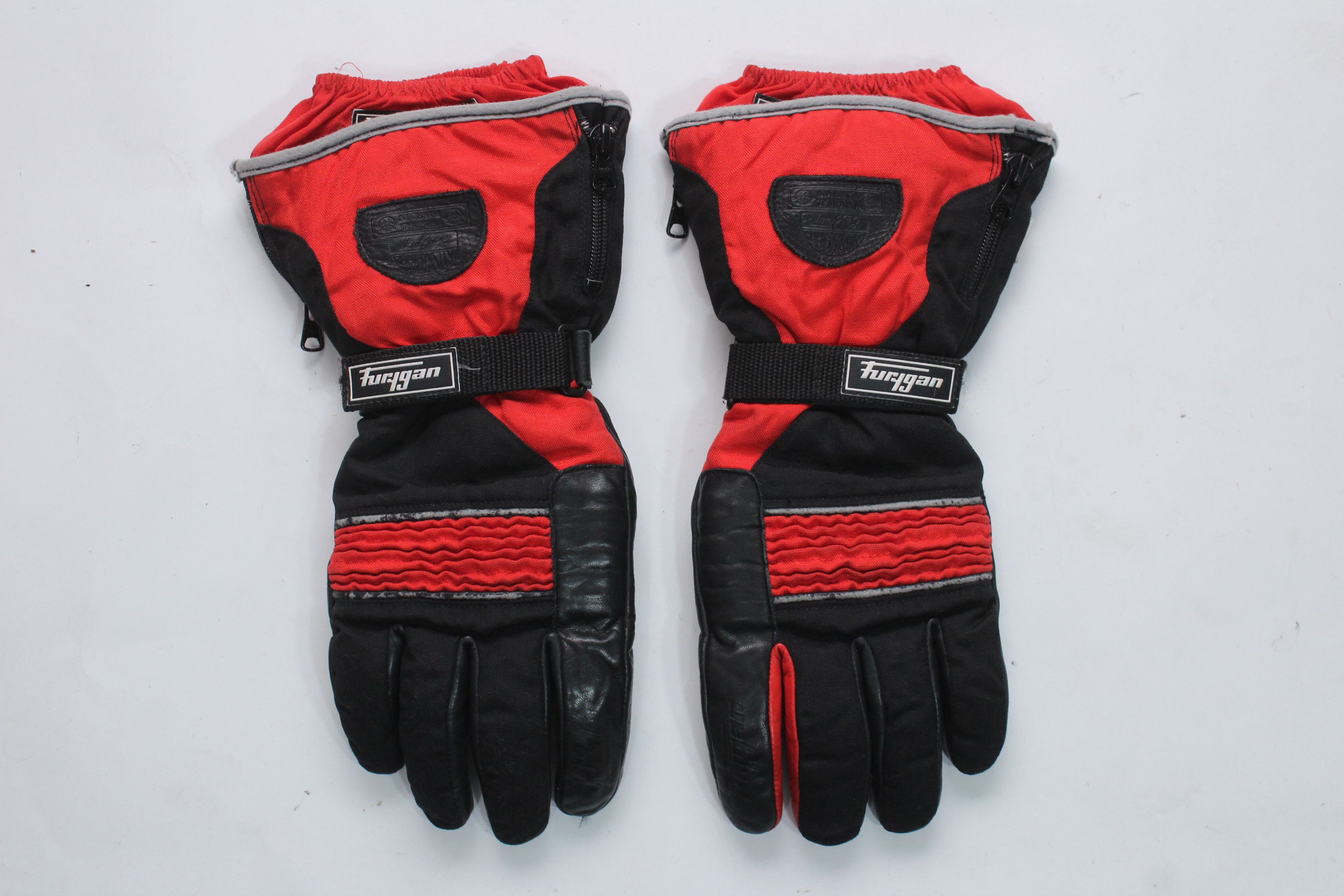 Vintage Furygan Trispace XL Alu Thermal Moto Gloves Size ONE SIZE - 5 Thumbnail