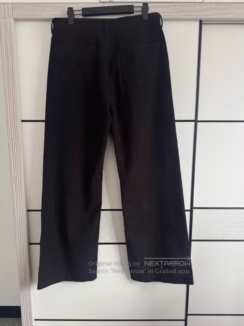 Rick Owens RICK OWENS Black Twill Denim Pants Size US 31 - 3 Thumbnail
