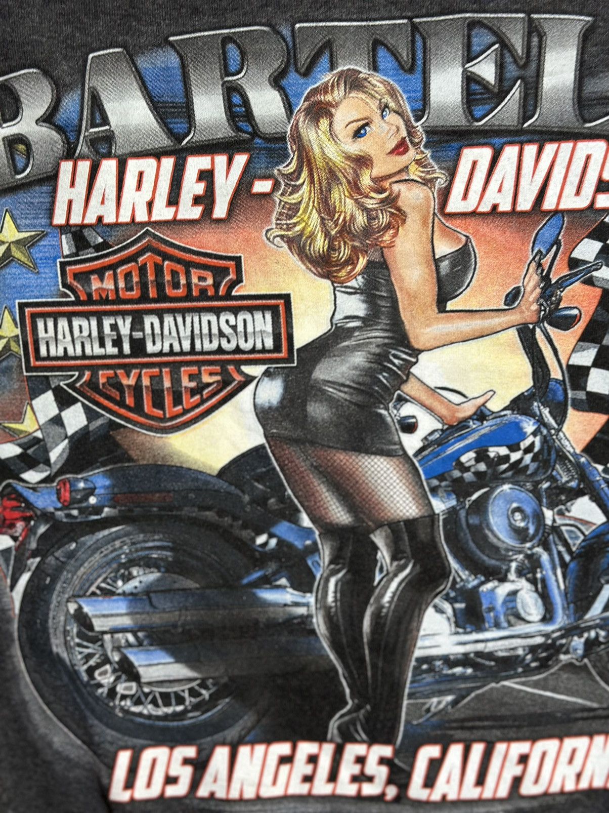 Harley Davidson × Vintage Vintage Bartels Harley Davidson Tee Size US S / EU 44-46 / 1 - 2 Thumbnail