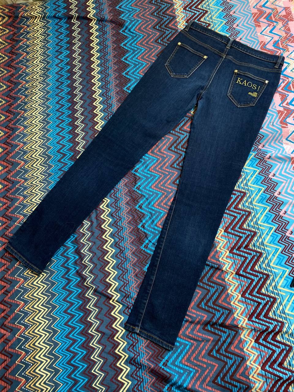 Moschino × Vintage Vintage Moschino Slim Straight denim jeans Size 30" / US 8 / IT 44 - 14 Thumbnail