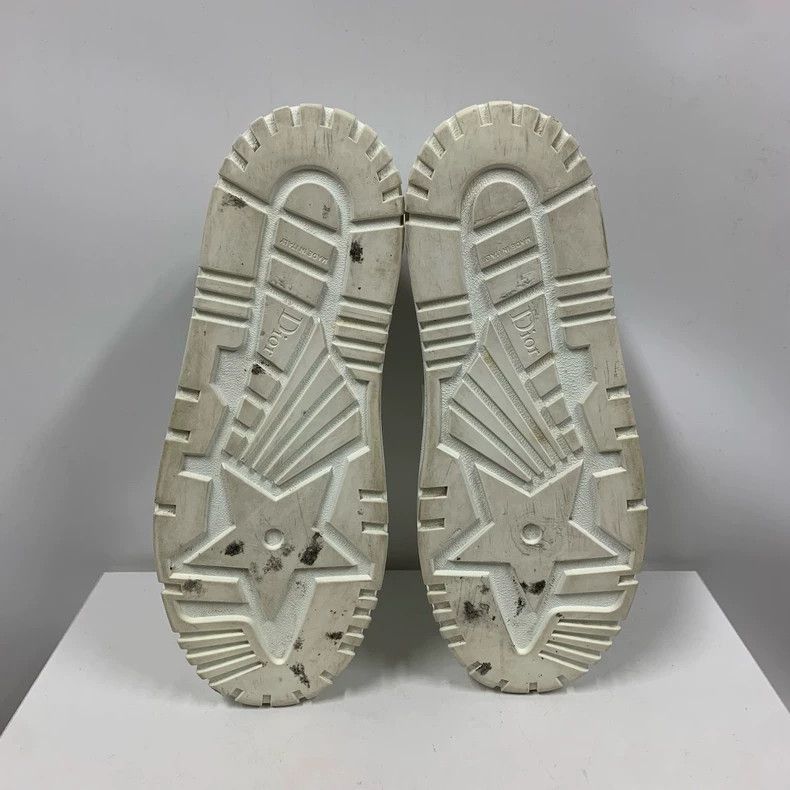 Dior Dior White Shell Sneakers with Blue Details-2505 Size US 6.5 / IT 36.5 - 7 Thumbnail