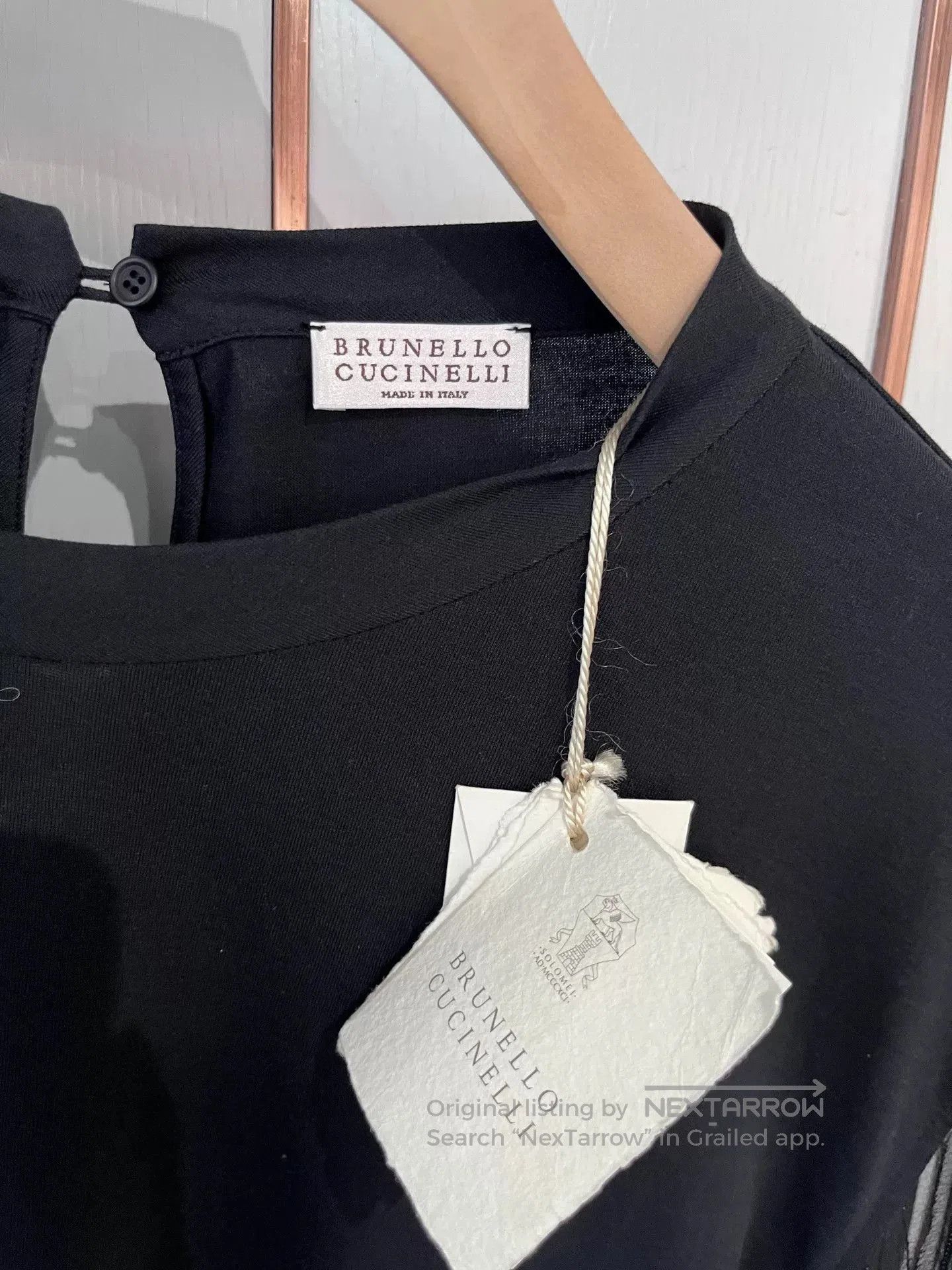 Brunello Cucinelli Brunello Cucinelli Organza Long-Sleeve Top. Size US L / EU 52-54 / 3 - 6 Thumbnail